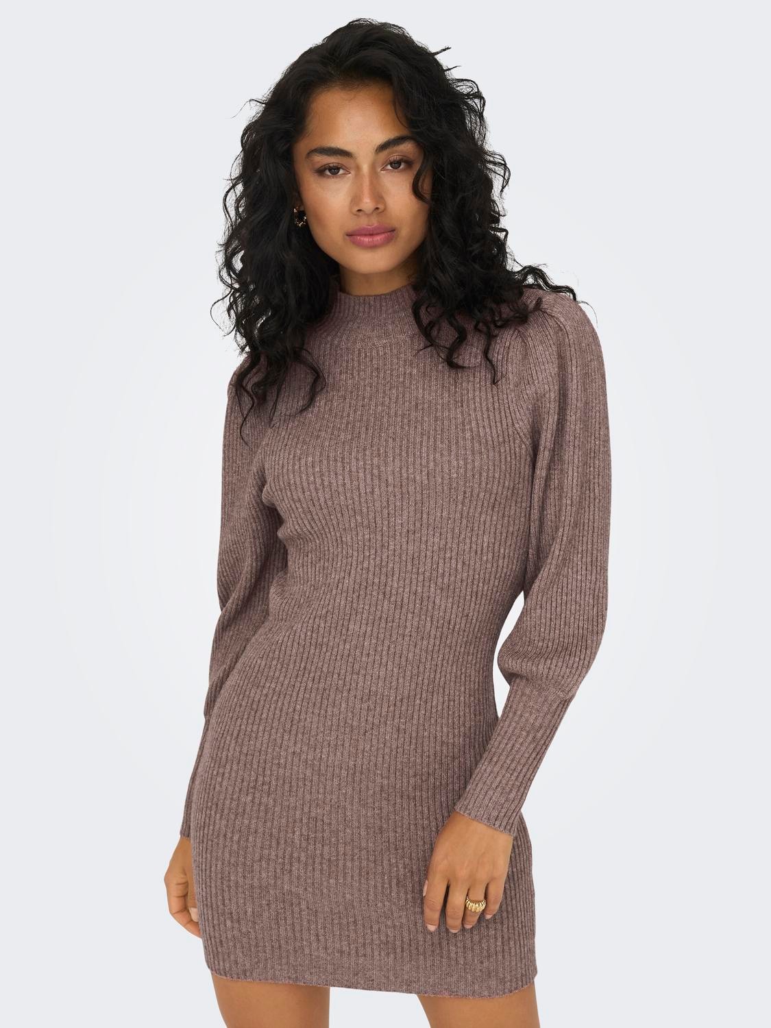 ONLY Strickkleid »ONLKATIA L/S DRESS KNT NOOS«