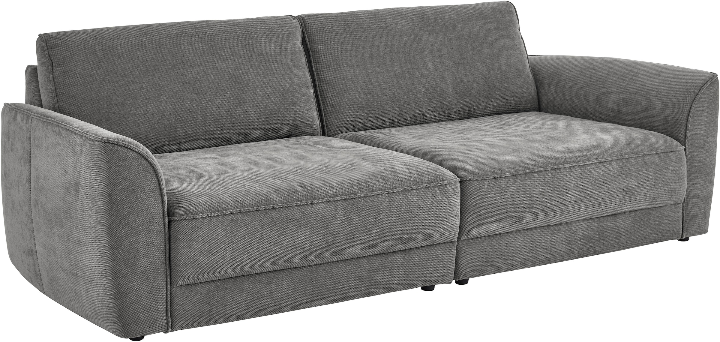 Die PlanBar Big-Sofa »Bigsofa ZE-EM24138, B: 264 cm« SoftSitz-Kaltschaumpolsterung, wahlweise mit Sitztiefenverstellung