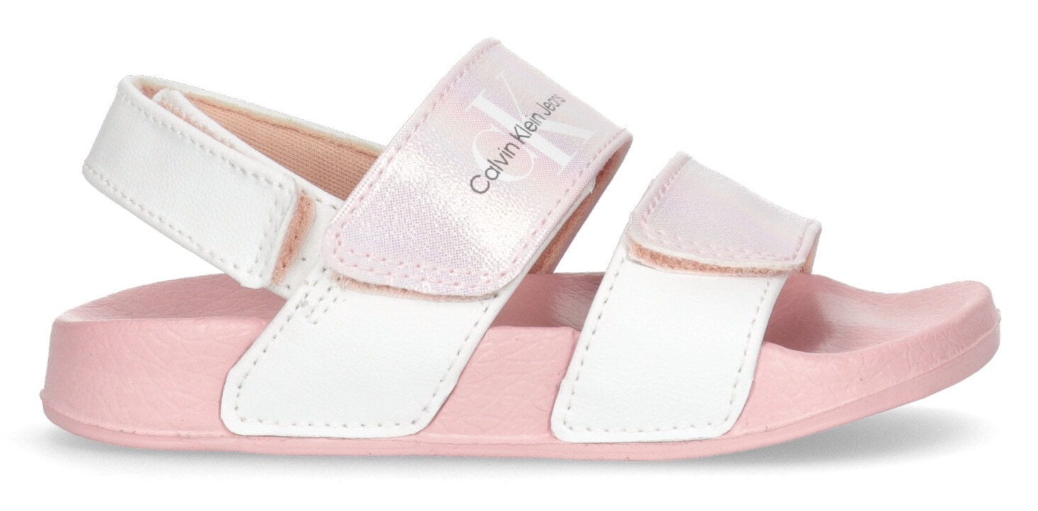 Sandale »VELCRO SANDAL«, Sommerschuh, Klettsandale, mit Schimmer