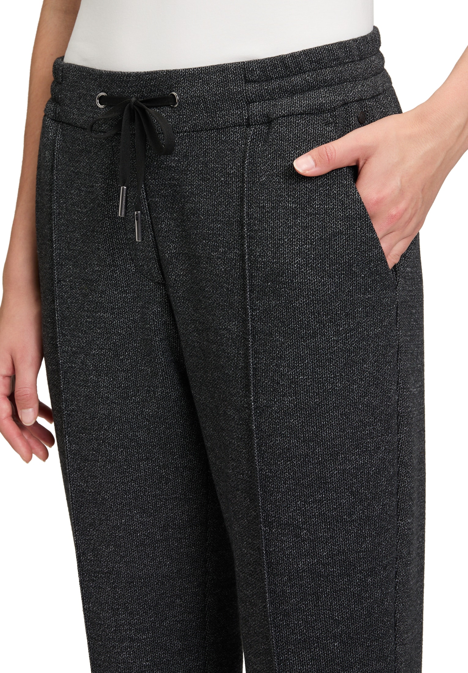 Betty&Co Schlupfhose »Schlupfhose mit Struktur«