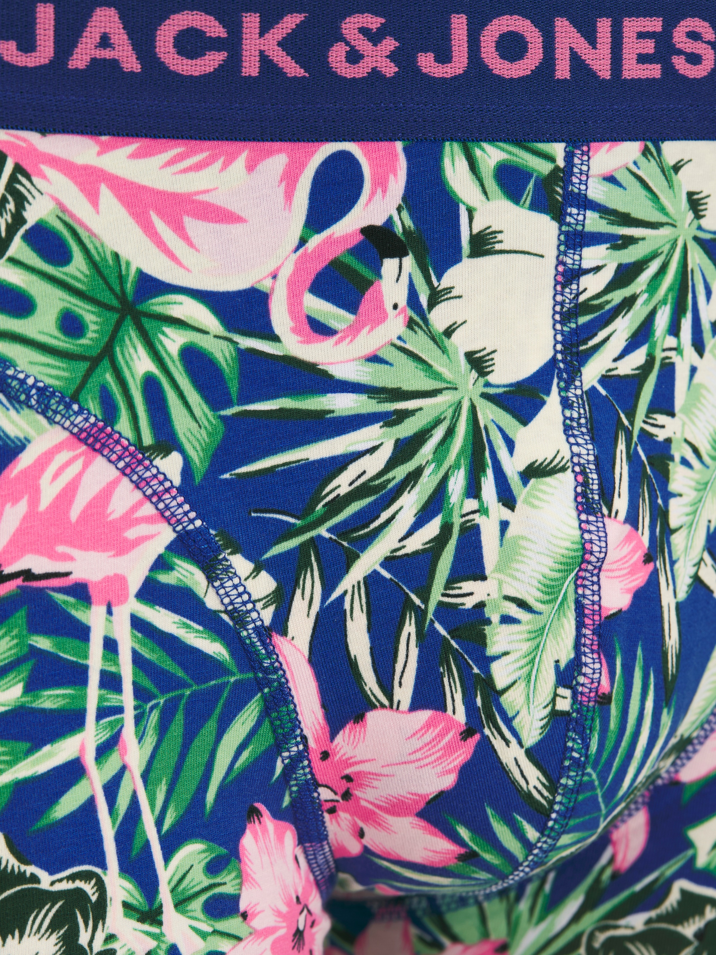 Jack & Jones Trunk »JACFRED FLAMINGO TRUNKS 3 PACK SN«, (Packung, 3 St.)