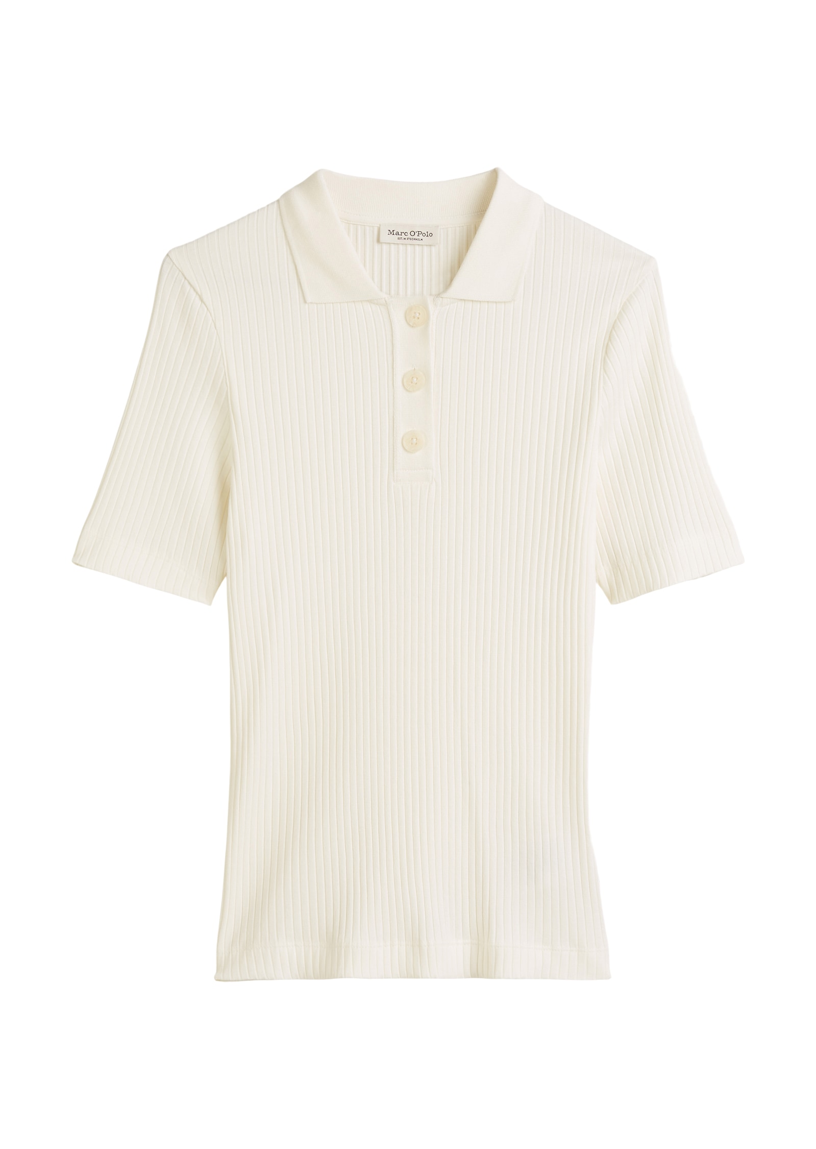 Marc O'Polo Poloshirt, in lässiger Rippstruktur