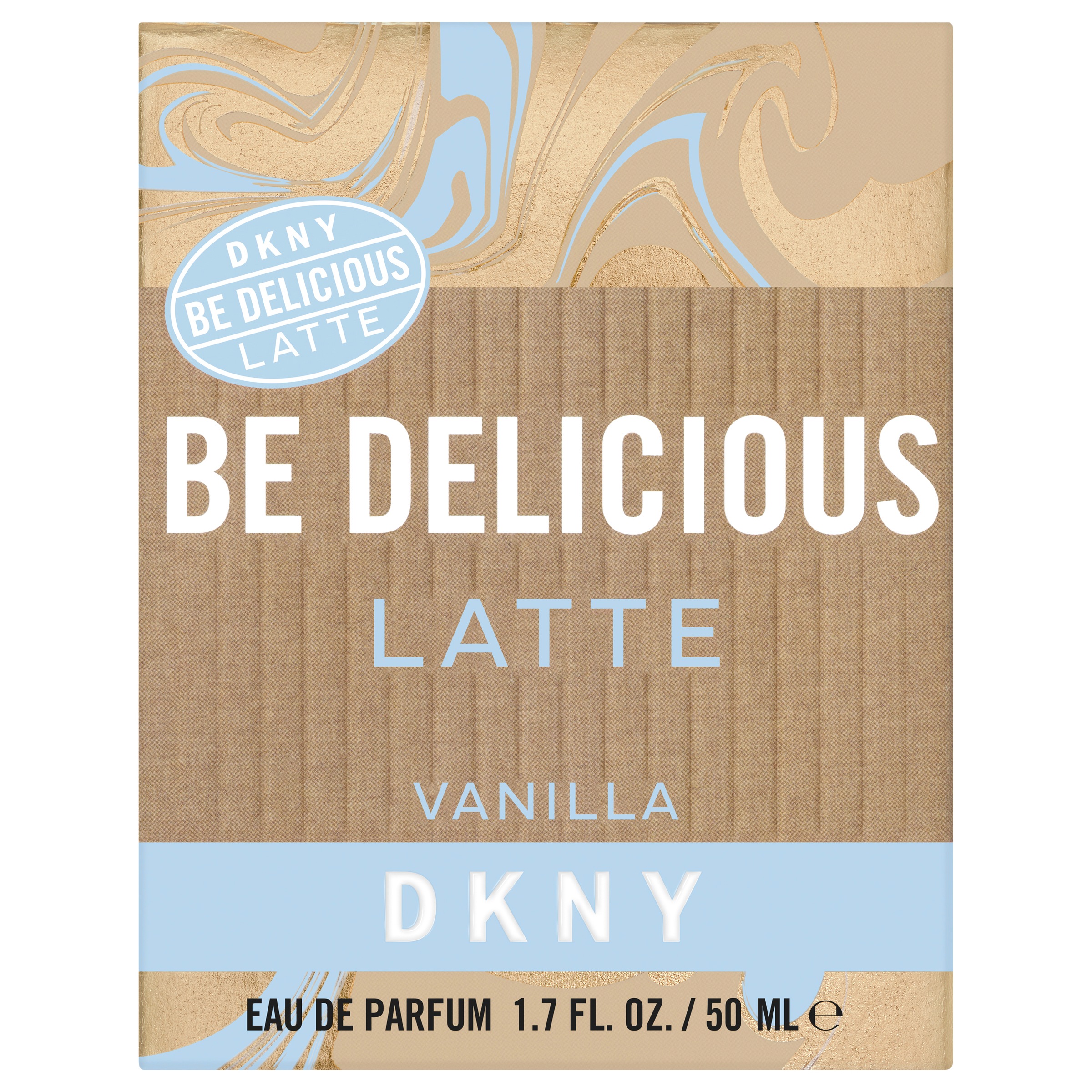 DKNY Eau de Parfum »BE DELICIOUS VANILLA LATTE EDP« mit aromatischer Duftnote, Vanille-Amber-Charakter