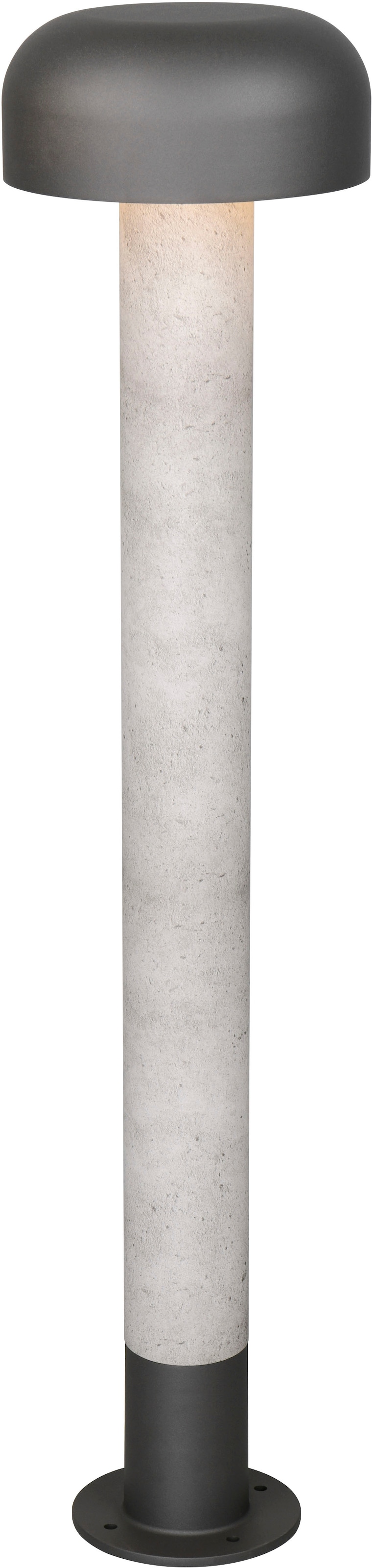 TRIO Leuchten Außen-Stehlampe »FRASER, Outdoor Stehleuchte Höhe 85cm, exkl 1x E27 max 10W, IP54« E27 1 Stk. warmweiß - kaltweiß Stehlampe Garten Terrasse, Ø 19cm Höhe 85cm, wechselbares Leuchtmittel