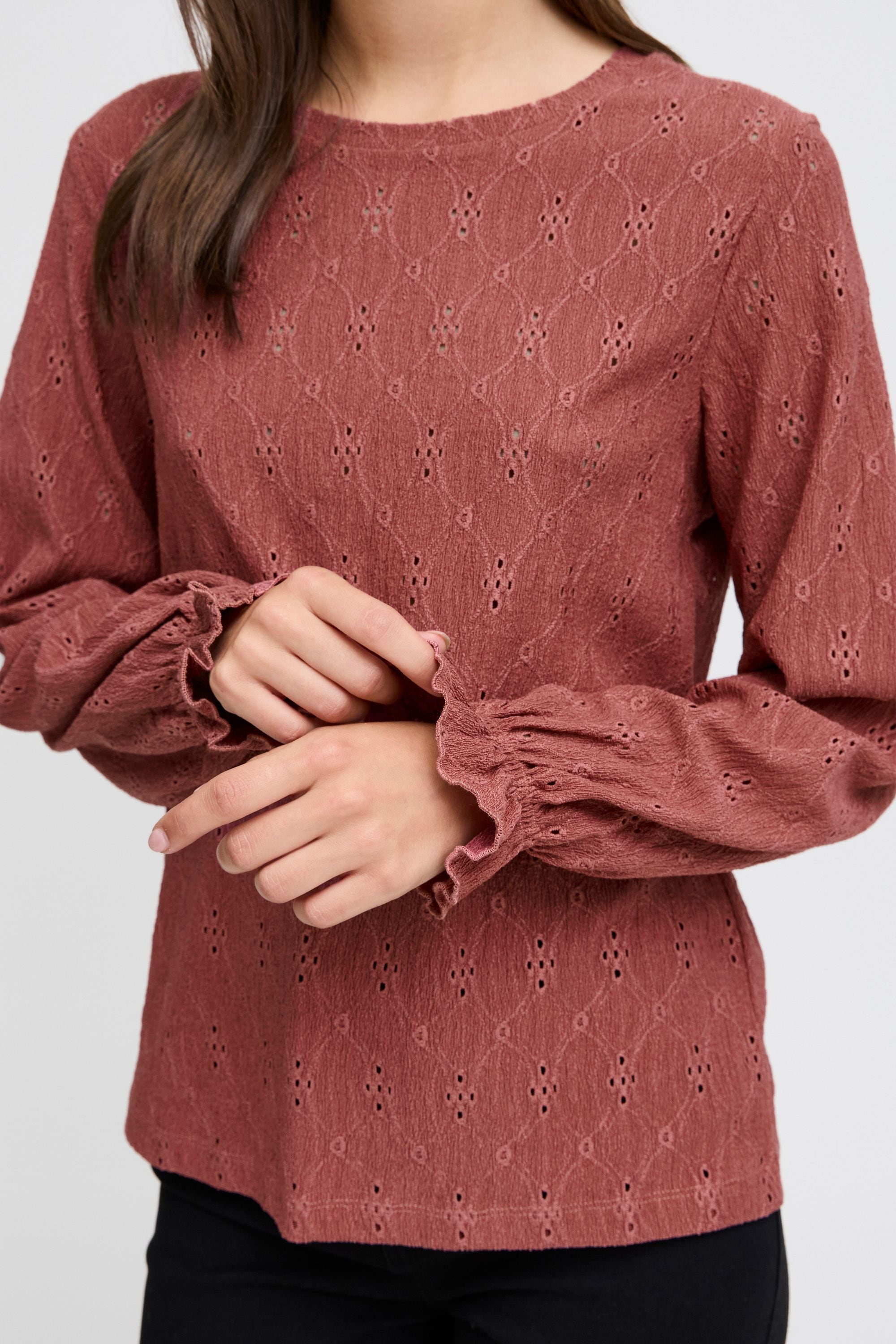 b.young Langarmbluse »Langarmbluse BYSILVA ONECK BLOUSE«