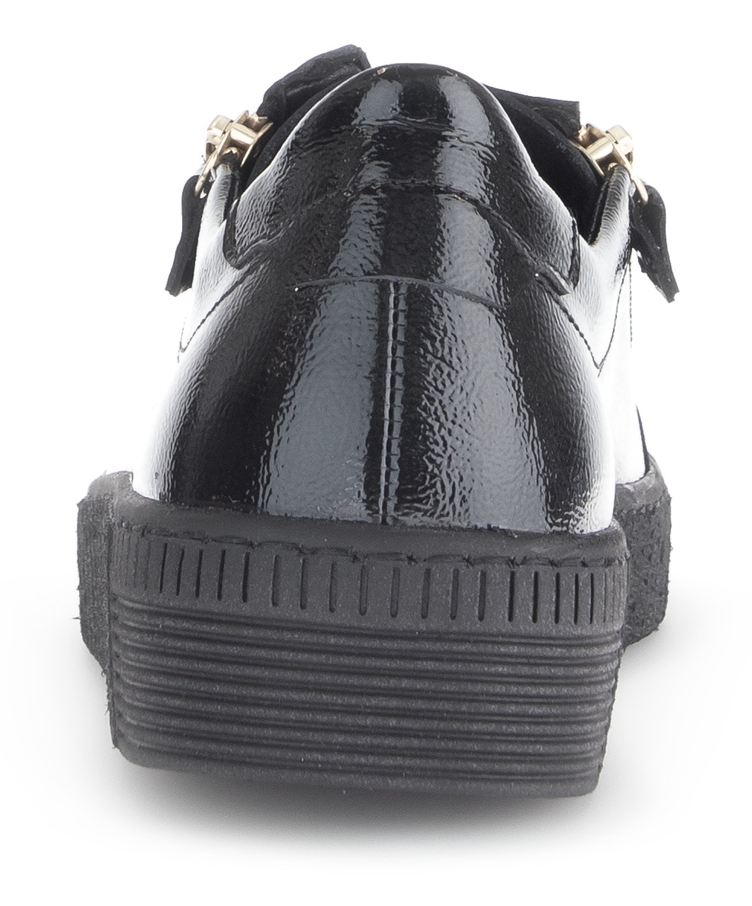 Gabor Plateausneaker, Freizeitschuh, Halbschuh, Schnürer mit edlen Schmuck-Motiven
