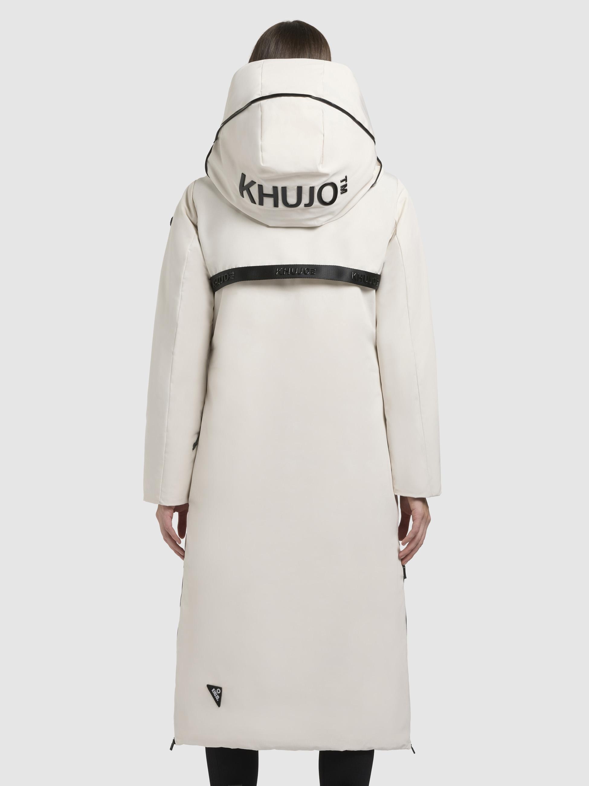 khujo Wintermantel »Wintermantel Lofi2«, Langer Damen Winterparka mit Kapuze