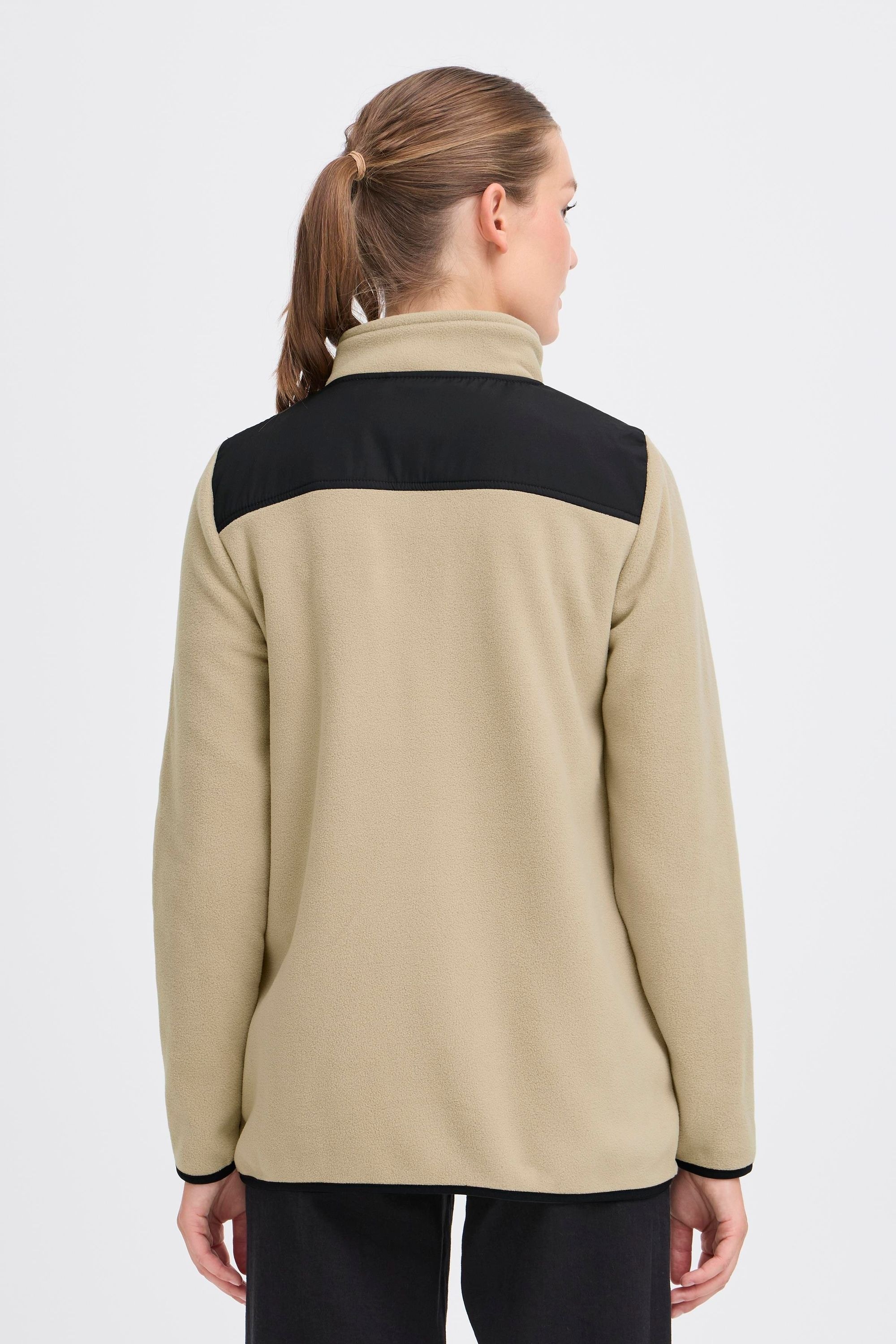 OXMO Trainingsjacke »Trainingsjacke OXNETE FLEECE JACKET«