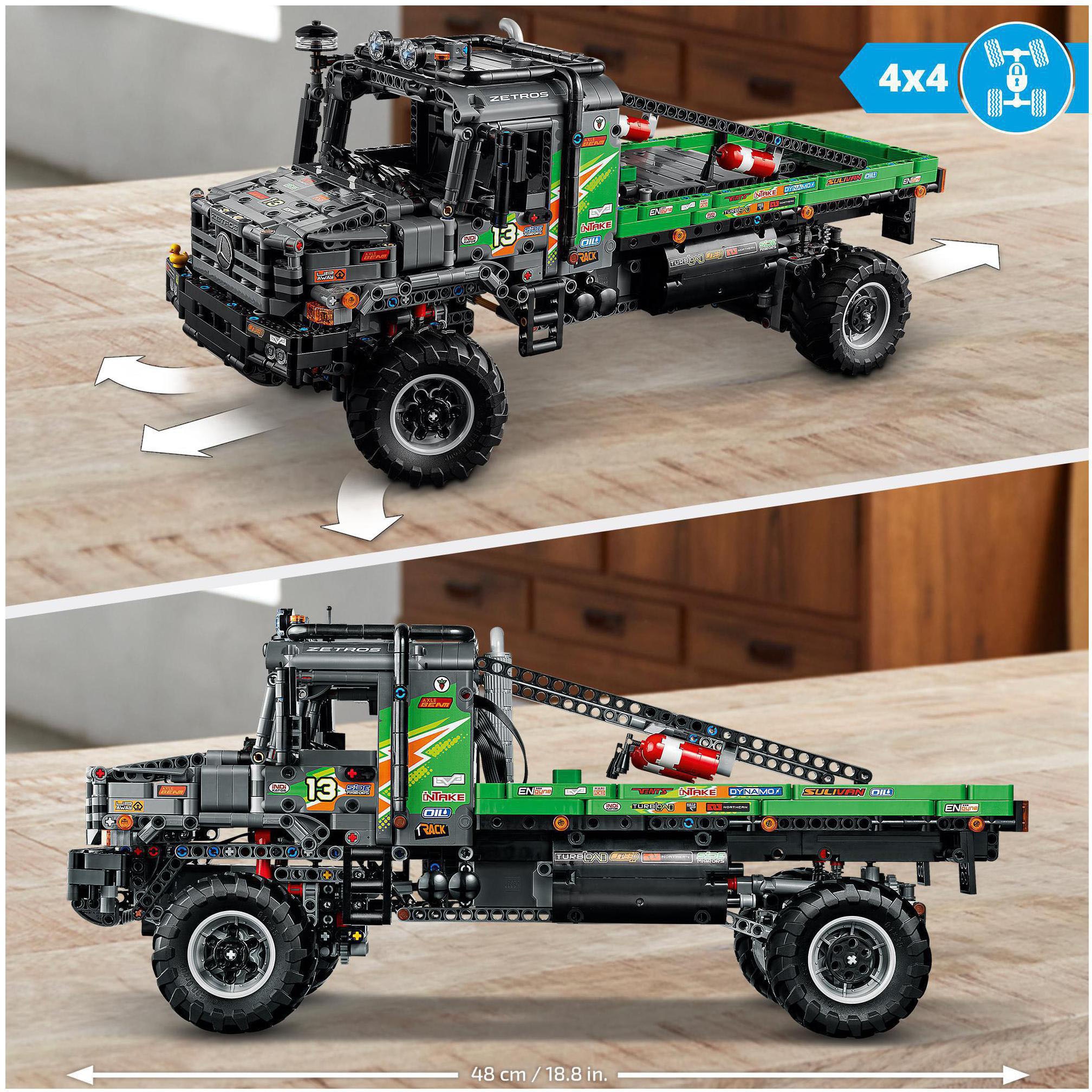 LEGO® Konstruktionsspielsteine »4x4 Mercedes-Benz Zetros Offroad-Truck (42129), LEGO® Technic«, (2129 St.)