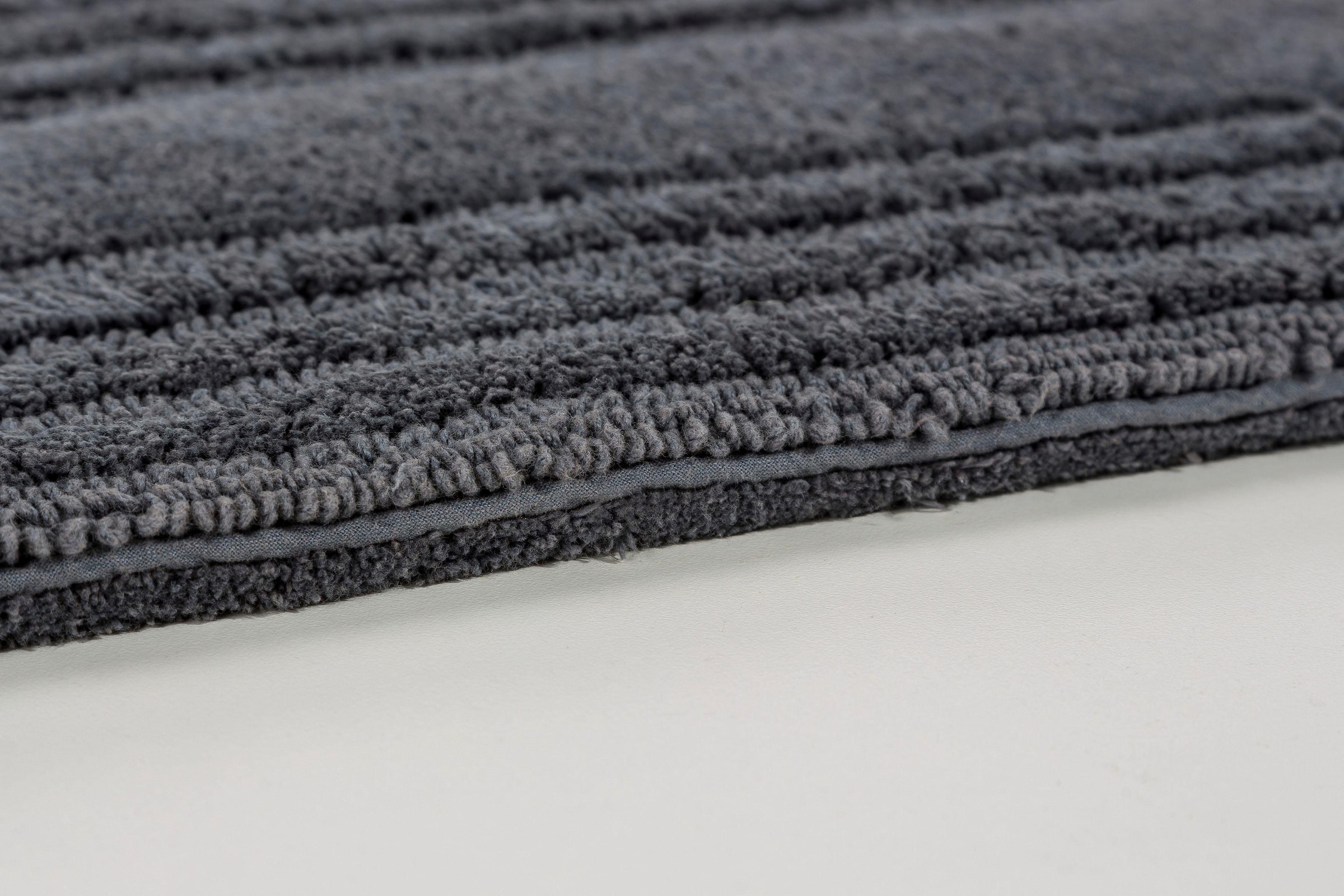 SCHÖNER WOHNEN-Kollektion Badematte »Bahamas Streifen«, fußbodenheizungsgeeignet-beidseitig nutzbar, waschbar, Streifen Design, Badezimmerteppich, Baumwolle