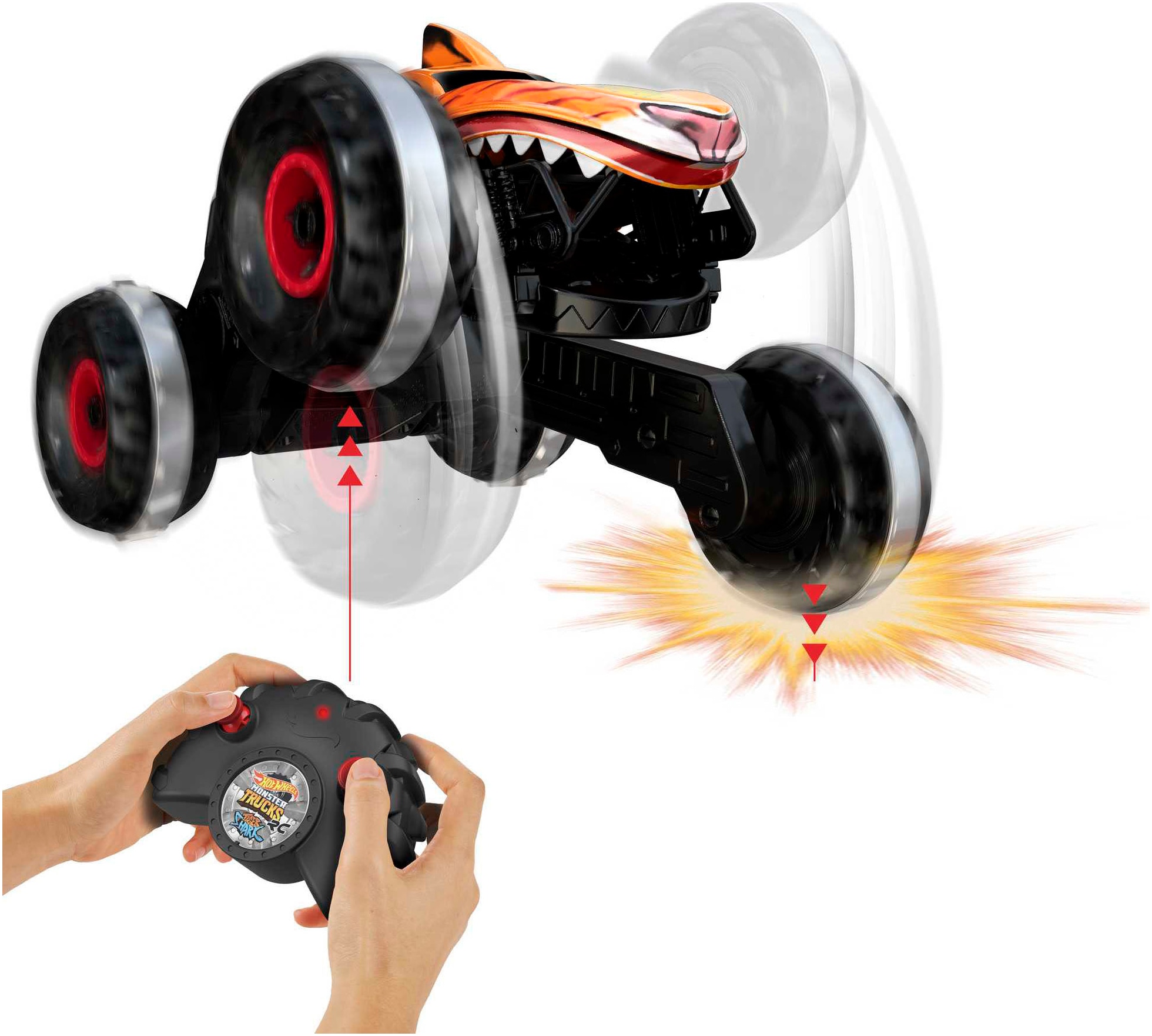 Hot Wheels RC-Auto »Tiger Shark Monster Truck«