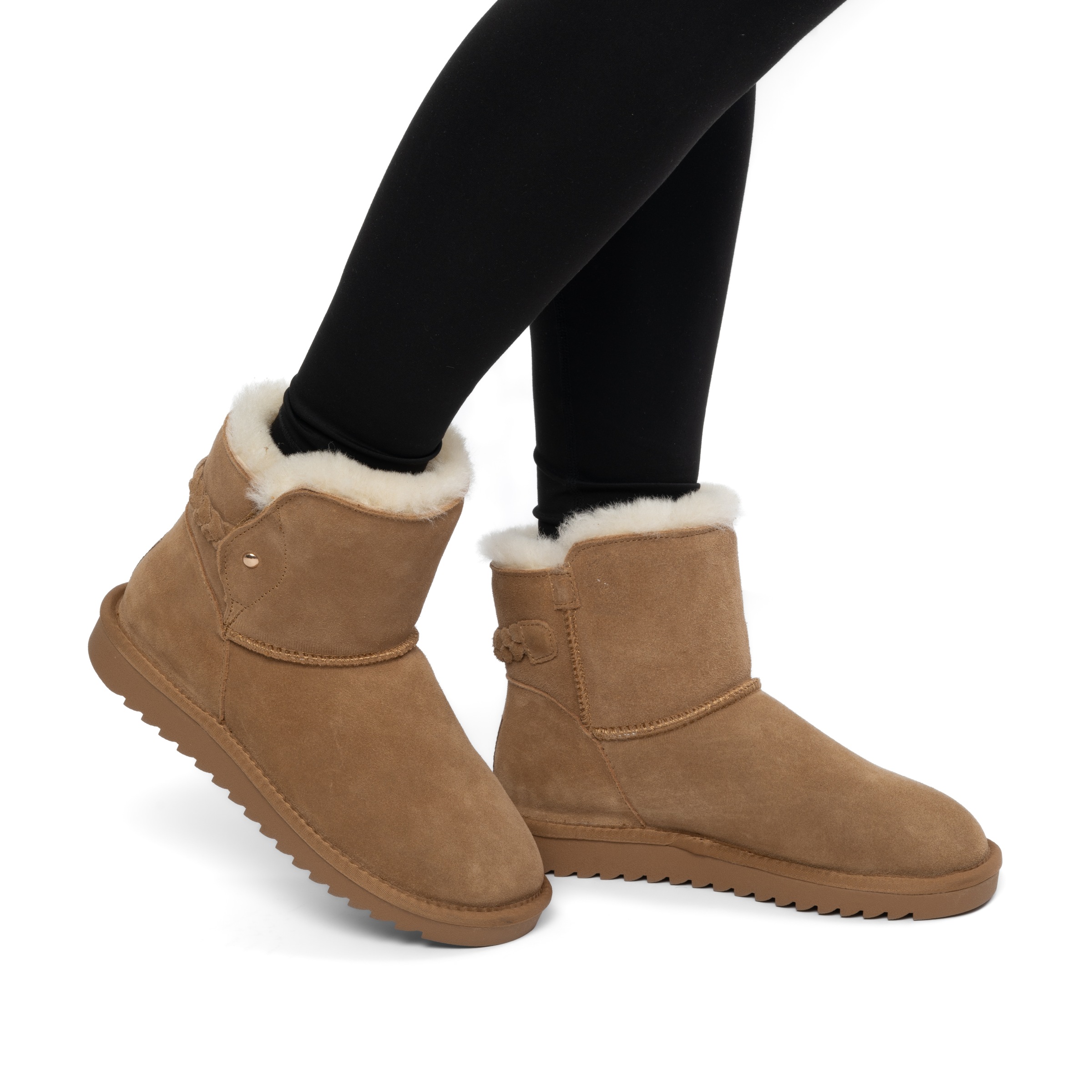 Ara Winterboots »ALASKA«  Schlupfboots mit geflochtenem Zierriegel, Weite H (=sehr weit)