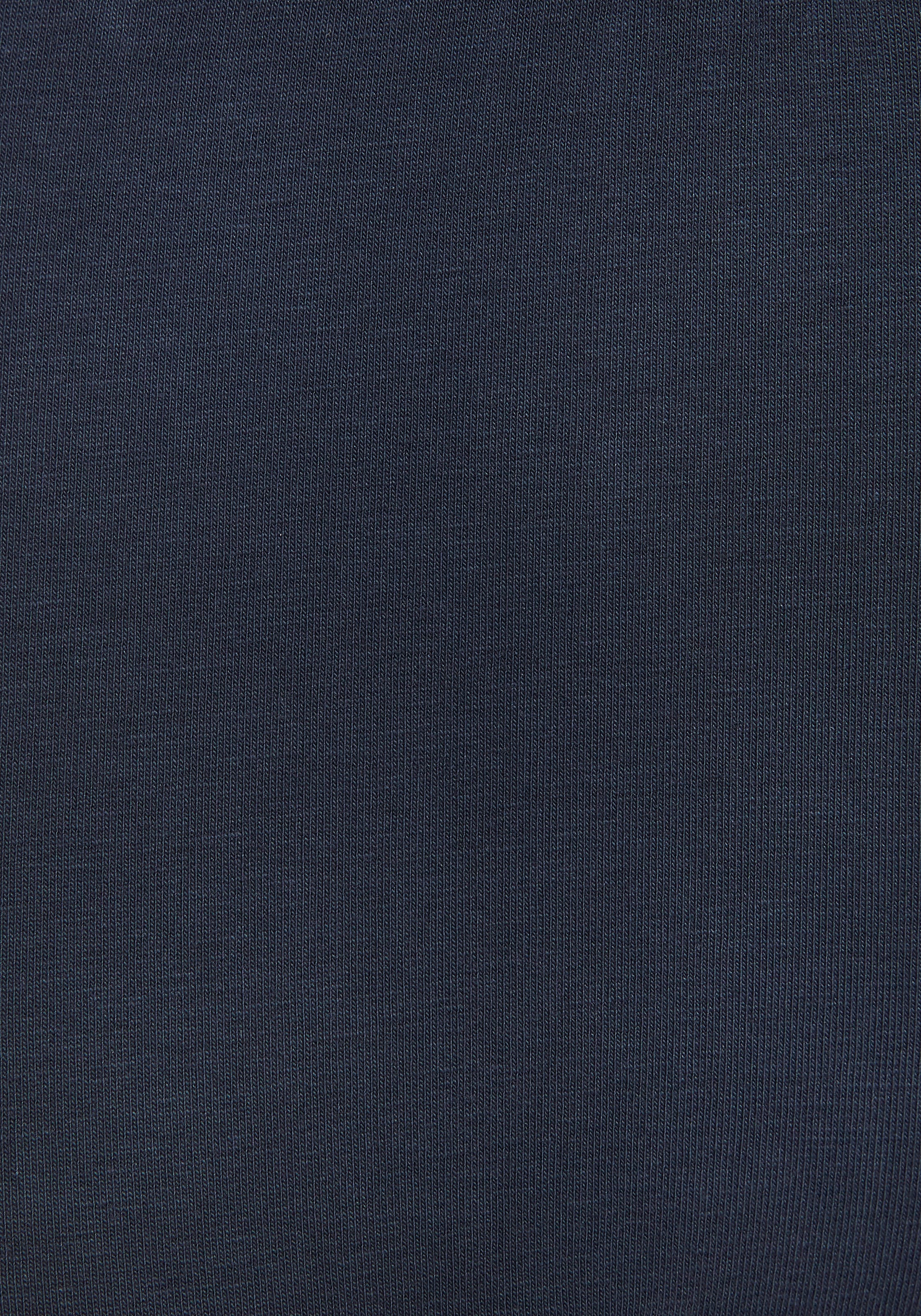 Beachtime Caprileggings  mit Raffung, 7/8-Länge, Basic, Stretch