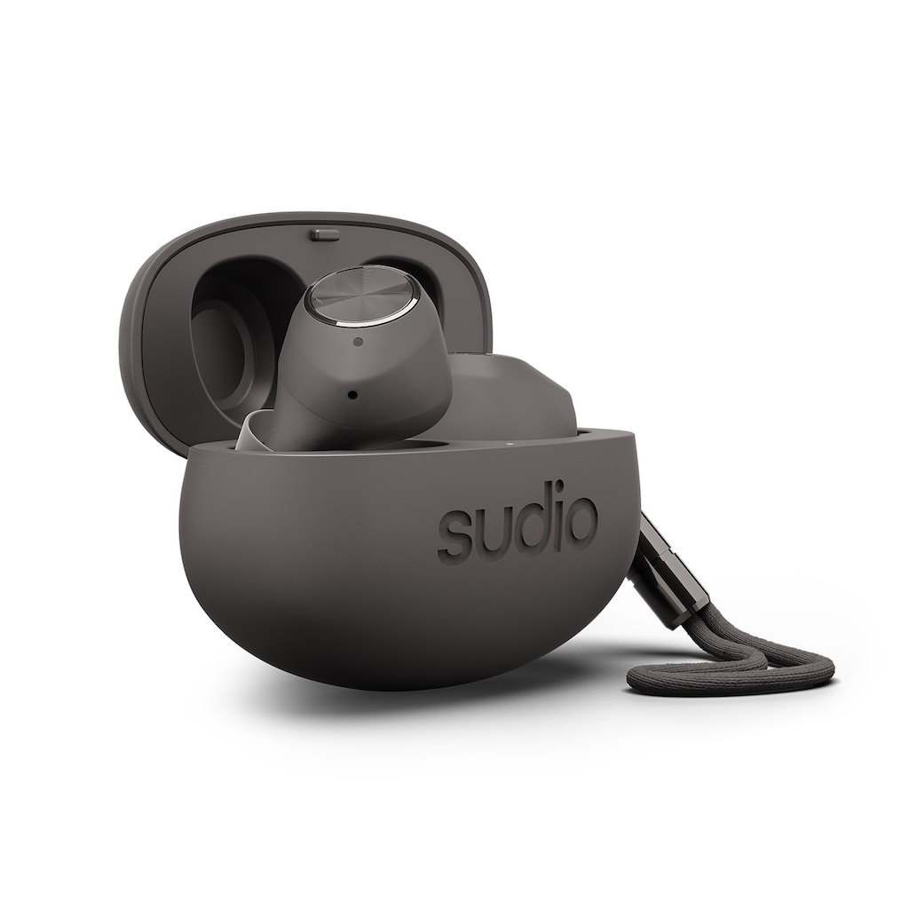 sudio Bluetooth-Kopfhörer »SUDIO T2 True Wireless Kopfhörer«, Bluetooth, Active Noise Cancelling (ANC)-Rauschunterdrückung-True Wireless
