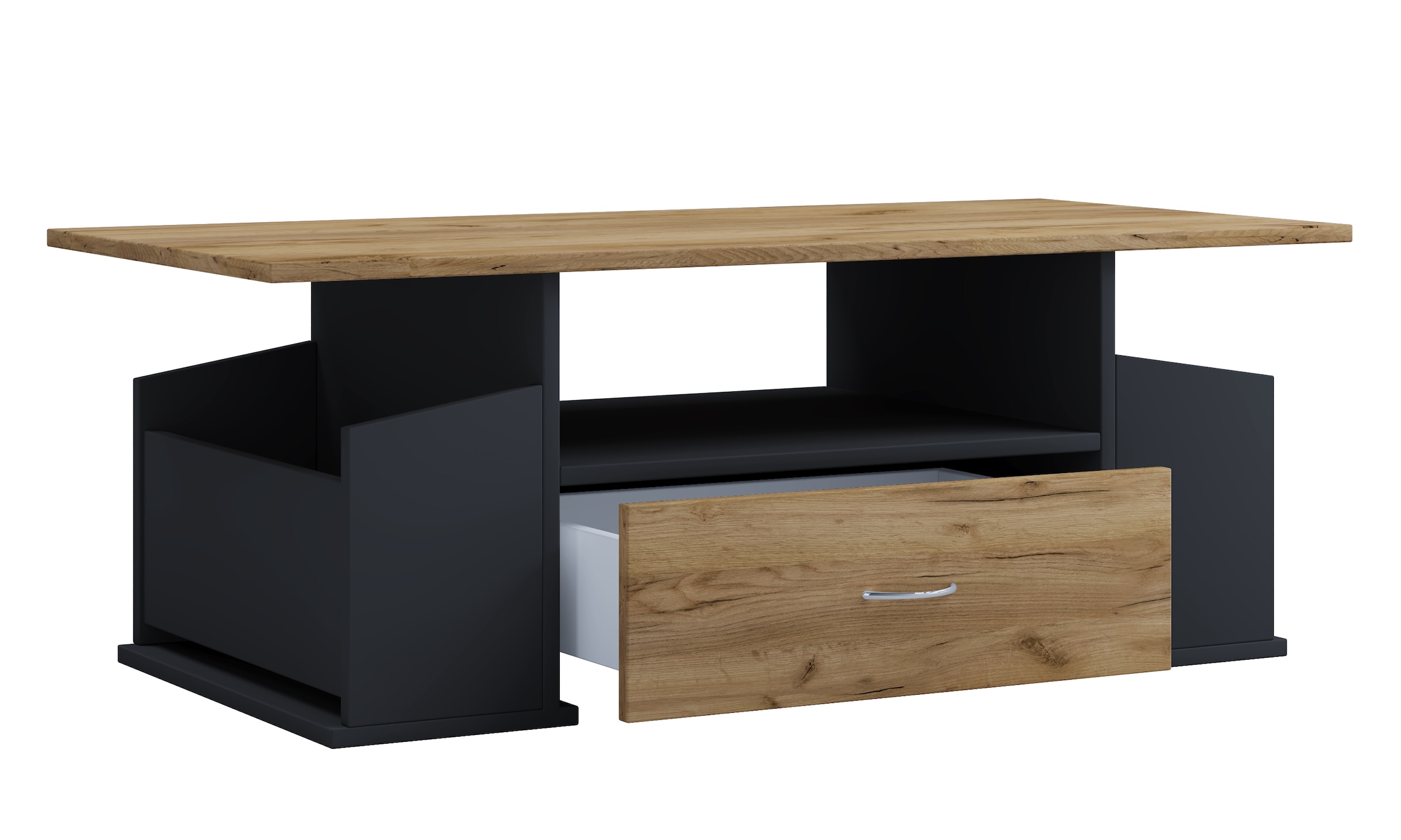 VCM Couchtisch »Holz Sofatisch Couchtisch Schublade Junata« 1 Stk. tlg.