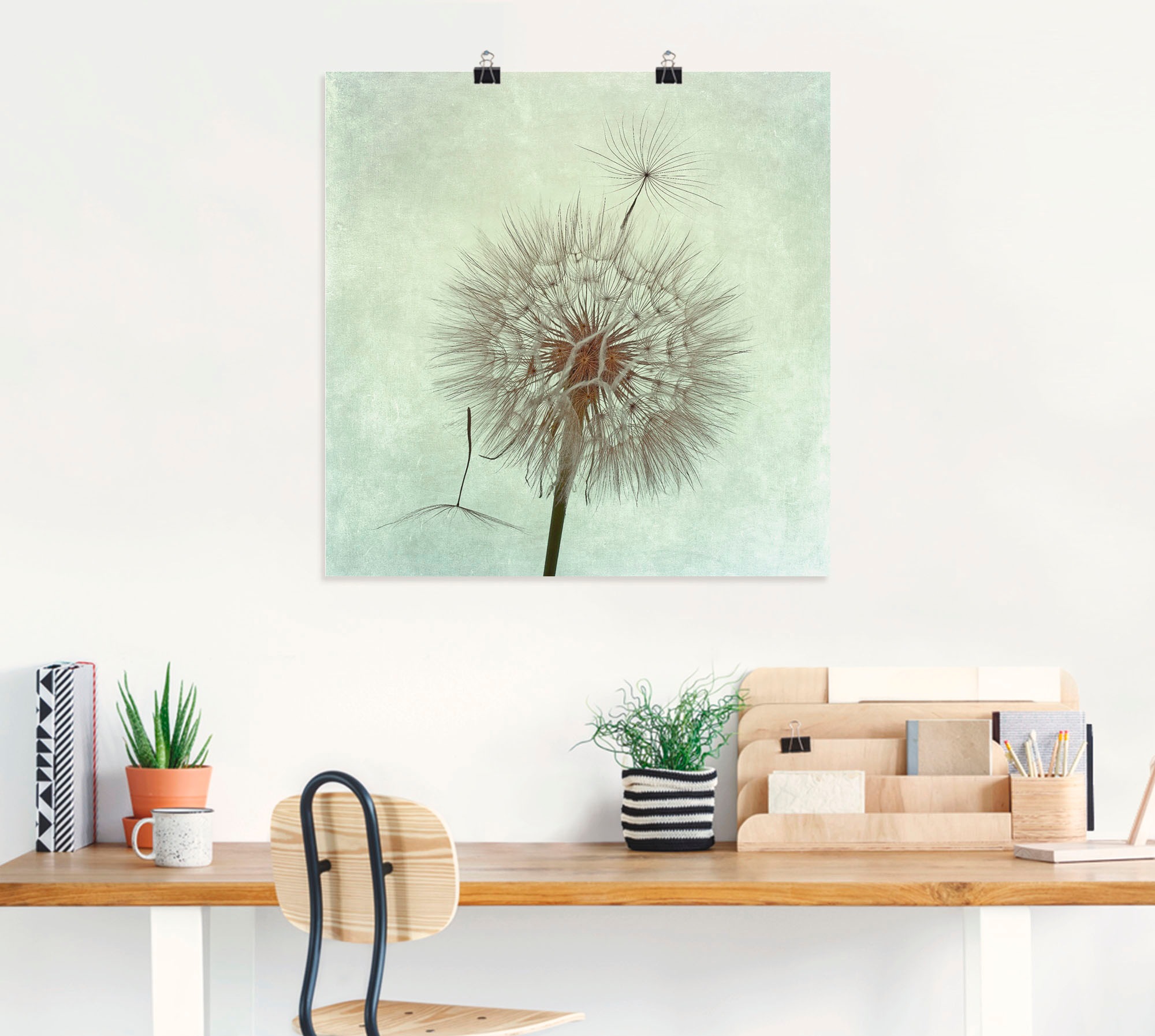 Artland Wandbild »Pusteblume II«, Blumen, (1 St.), als Leinwandbild, Poster, Wandaufkleber in verschied. Größen