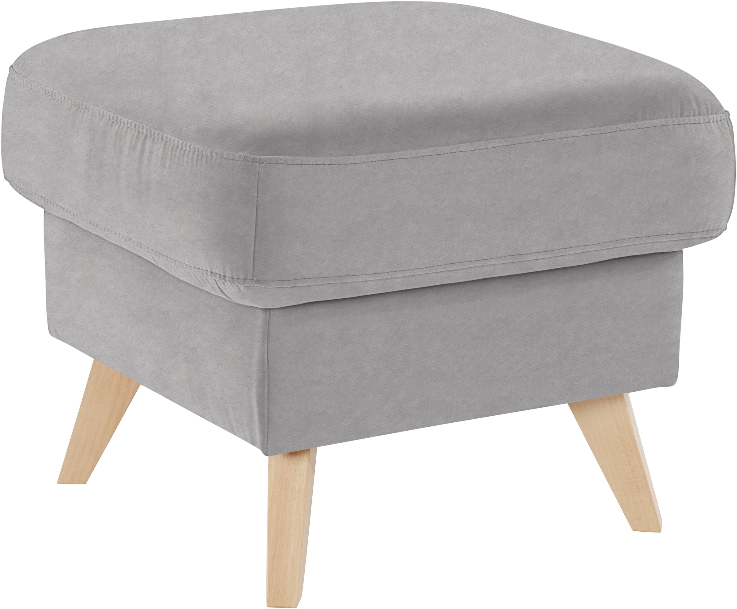 exxpo - sofa fashion Hocker »Nappa mit praktischem Staufach unter der Sitzfläche«