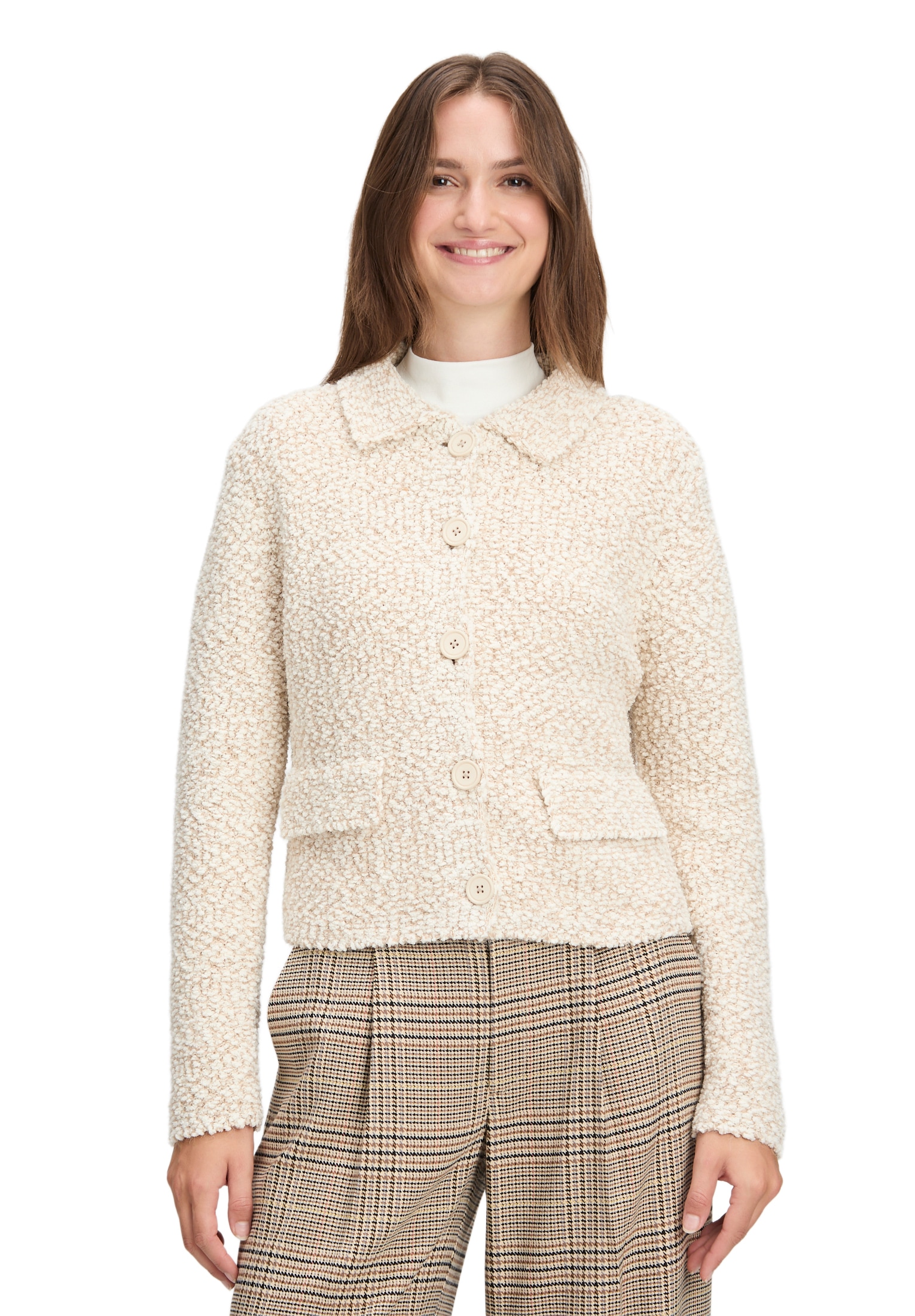Cartoon Cardigan »Cardigan mit Kragen«
