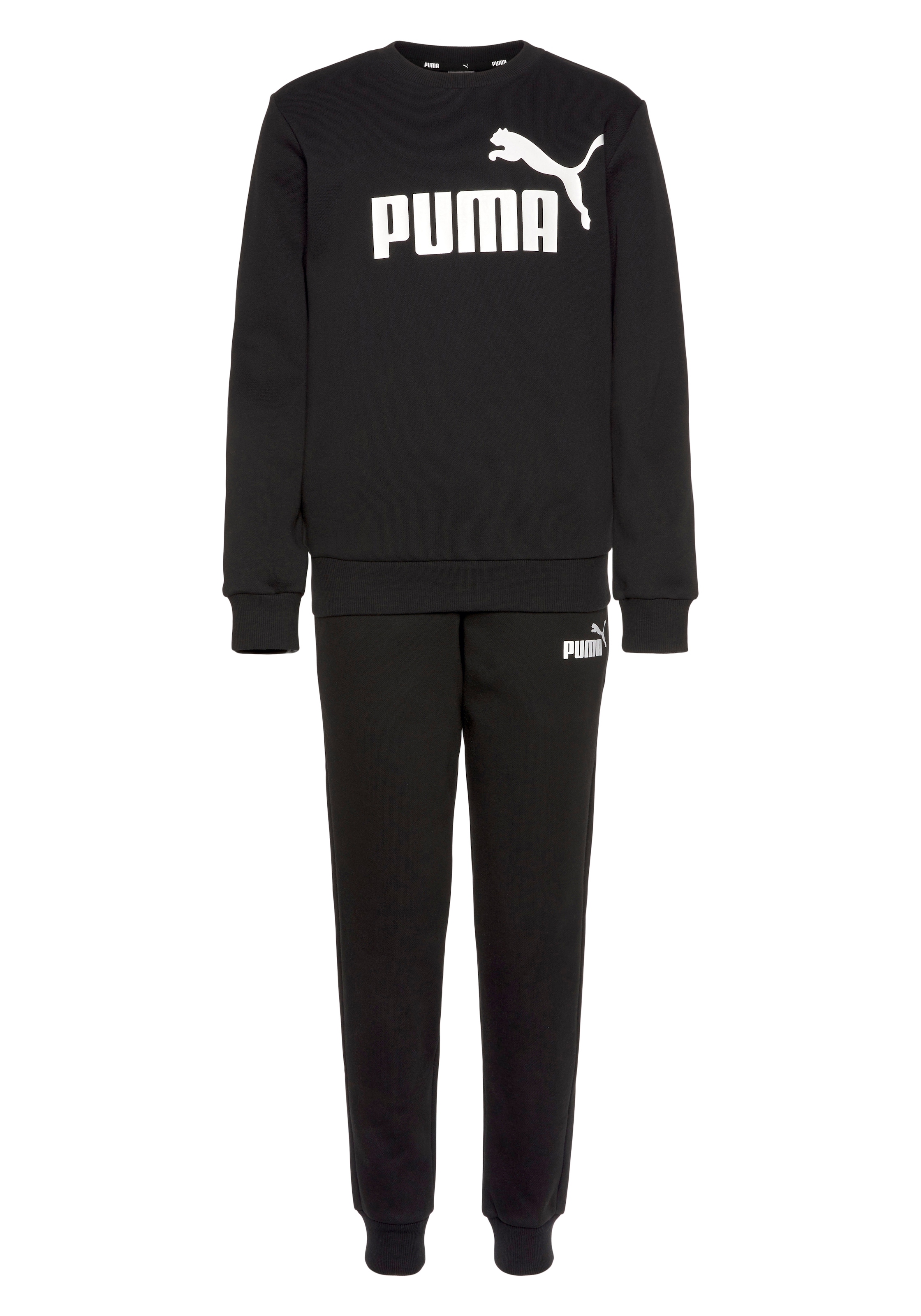 PUMA Trainingsanzug »NO.1 LOGO SWEAT SUIT FL B«, (Set, 2 tlg.)