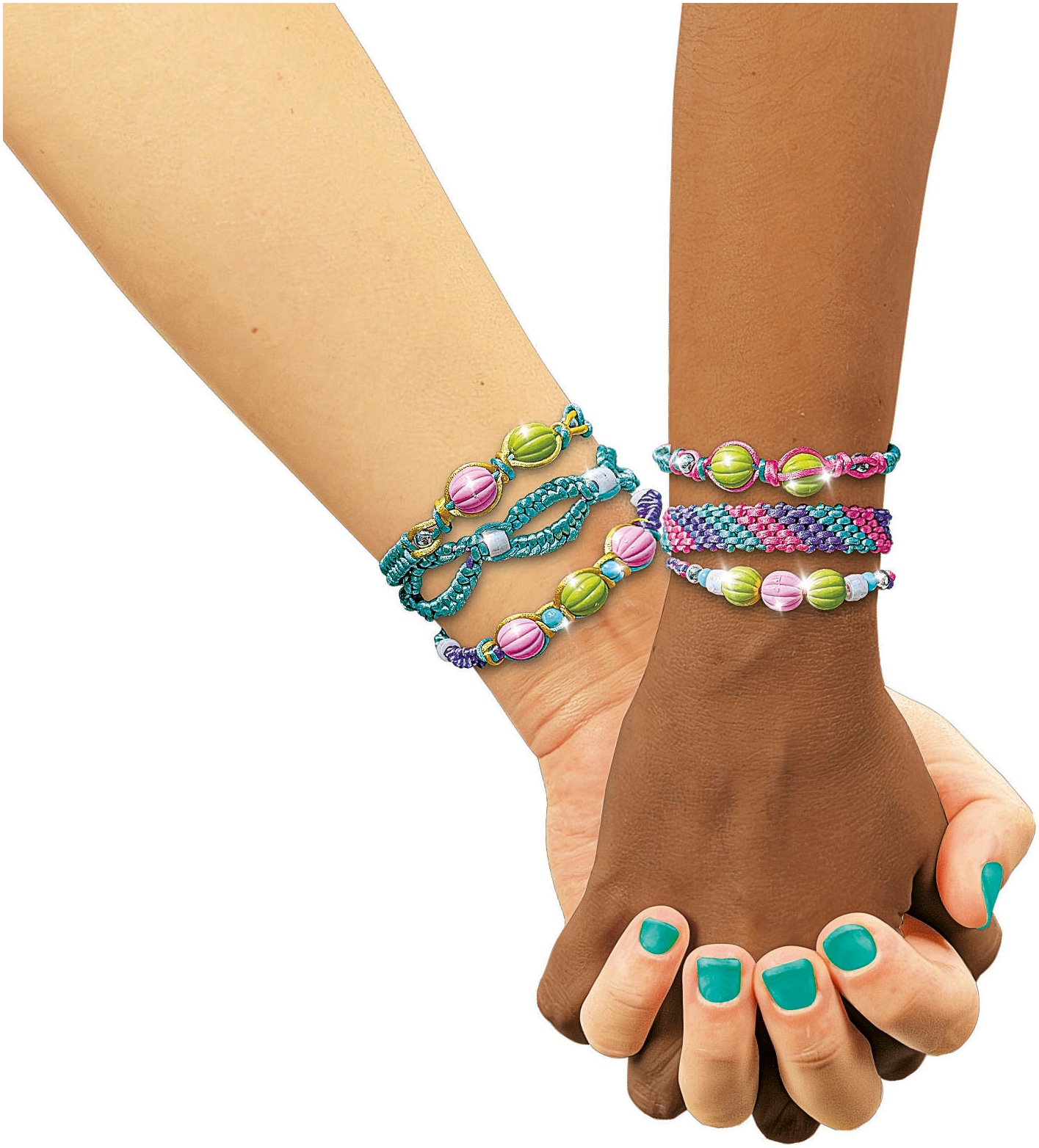 Clementoni® Kreativset »Crazy Chic, Freundschafts-Armbänder«, Made in Europe