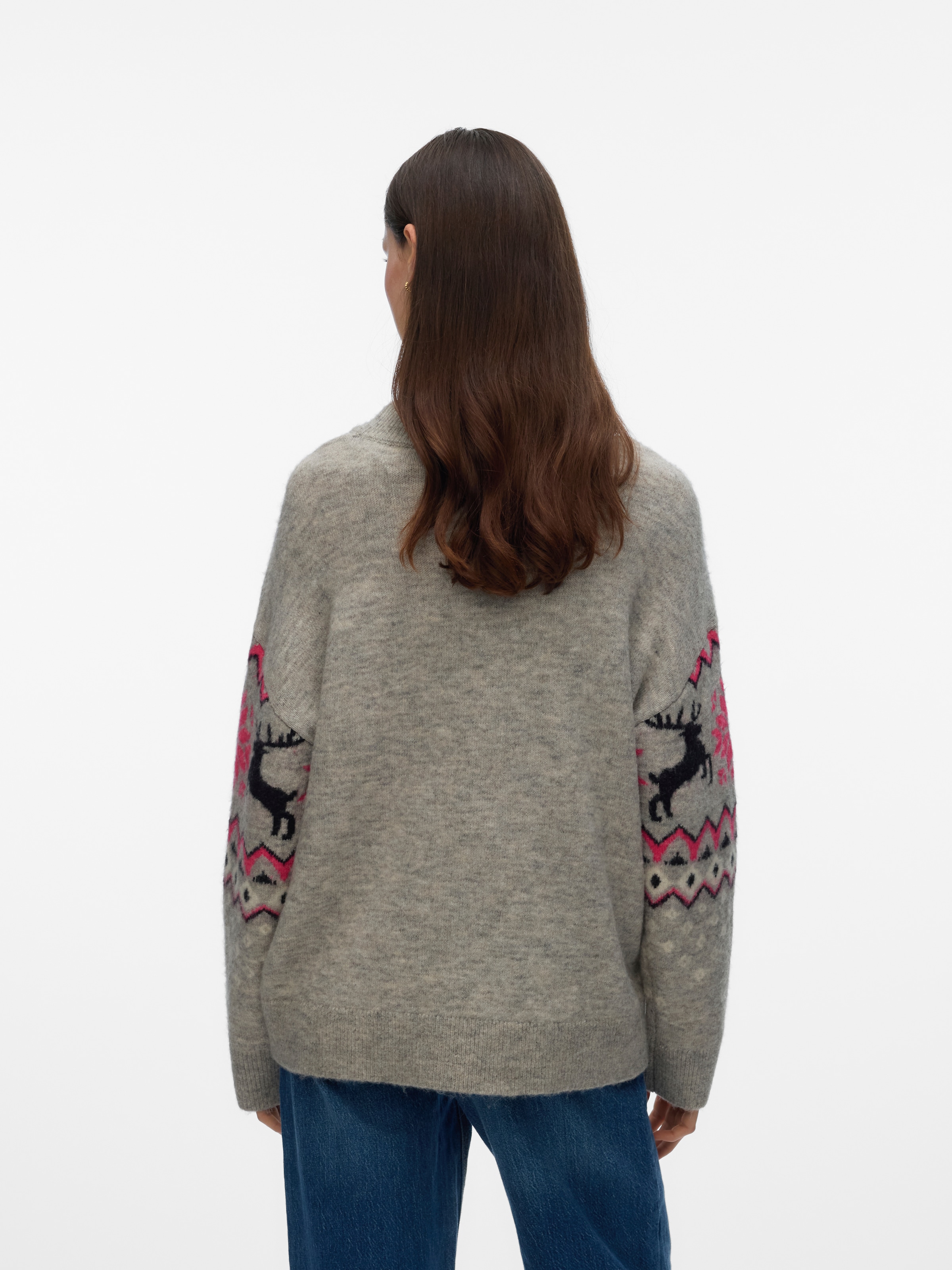 Vero Moda Weihnachtspullover »VMSANTANORDIC LS O-NECK PULLOVER XMAS«
