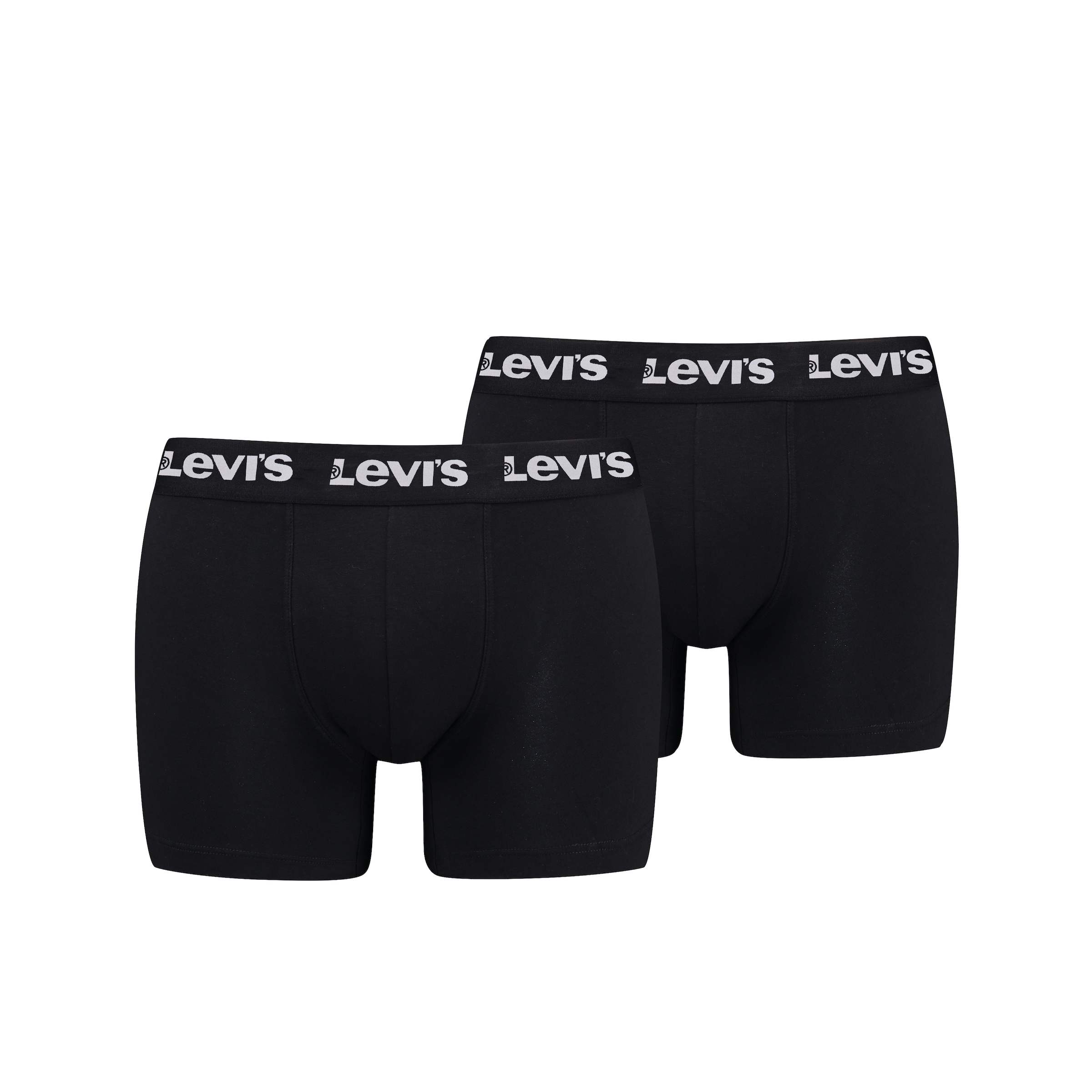 Levi's® Boxershorts »LEVIS MEN REPEAT LOGO BOXER BRIEF« 2er Pack,  ohne Eingriff, Logobund, elastisch