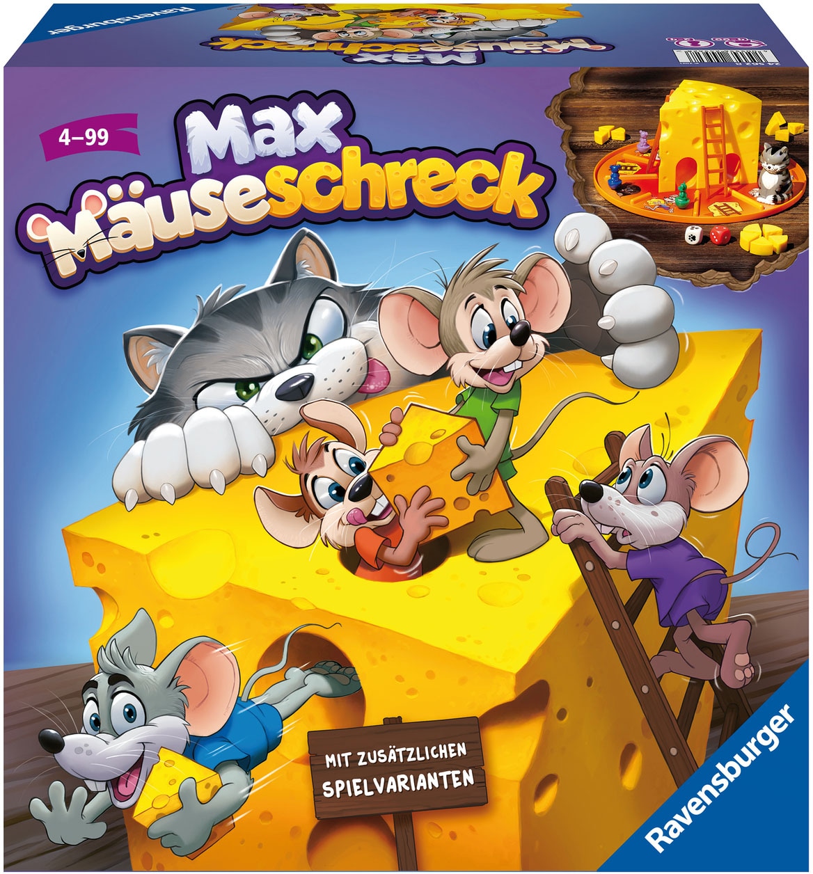 Spiel »Max Mäuseschreck«, FSC® - schützt Wald - weltweit; Made in Germany