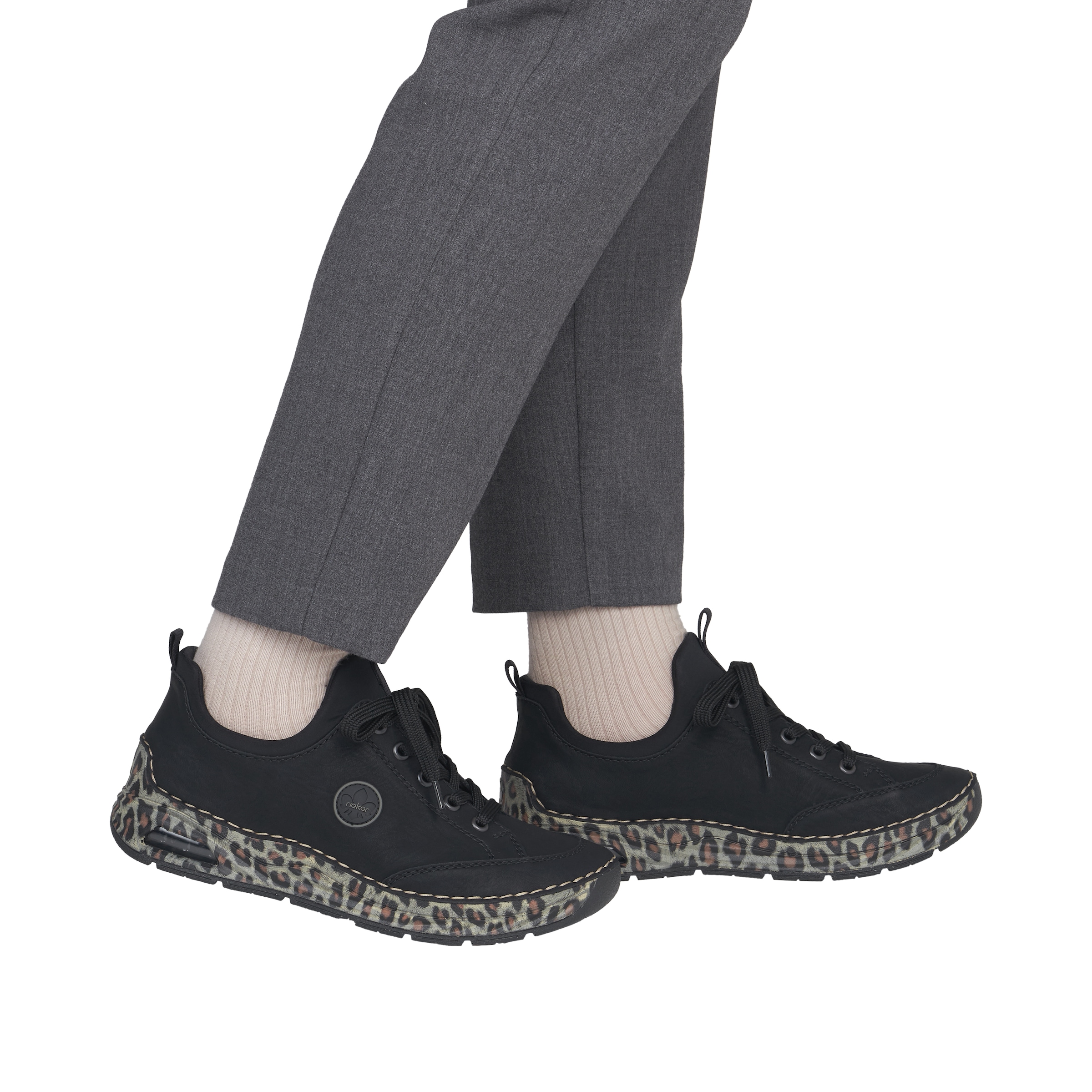 Rieker Slip-On Sneaker  Halbschuh, Freizeitschuh mit Rieker Air-Ausstattung