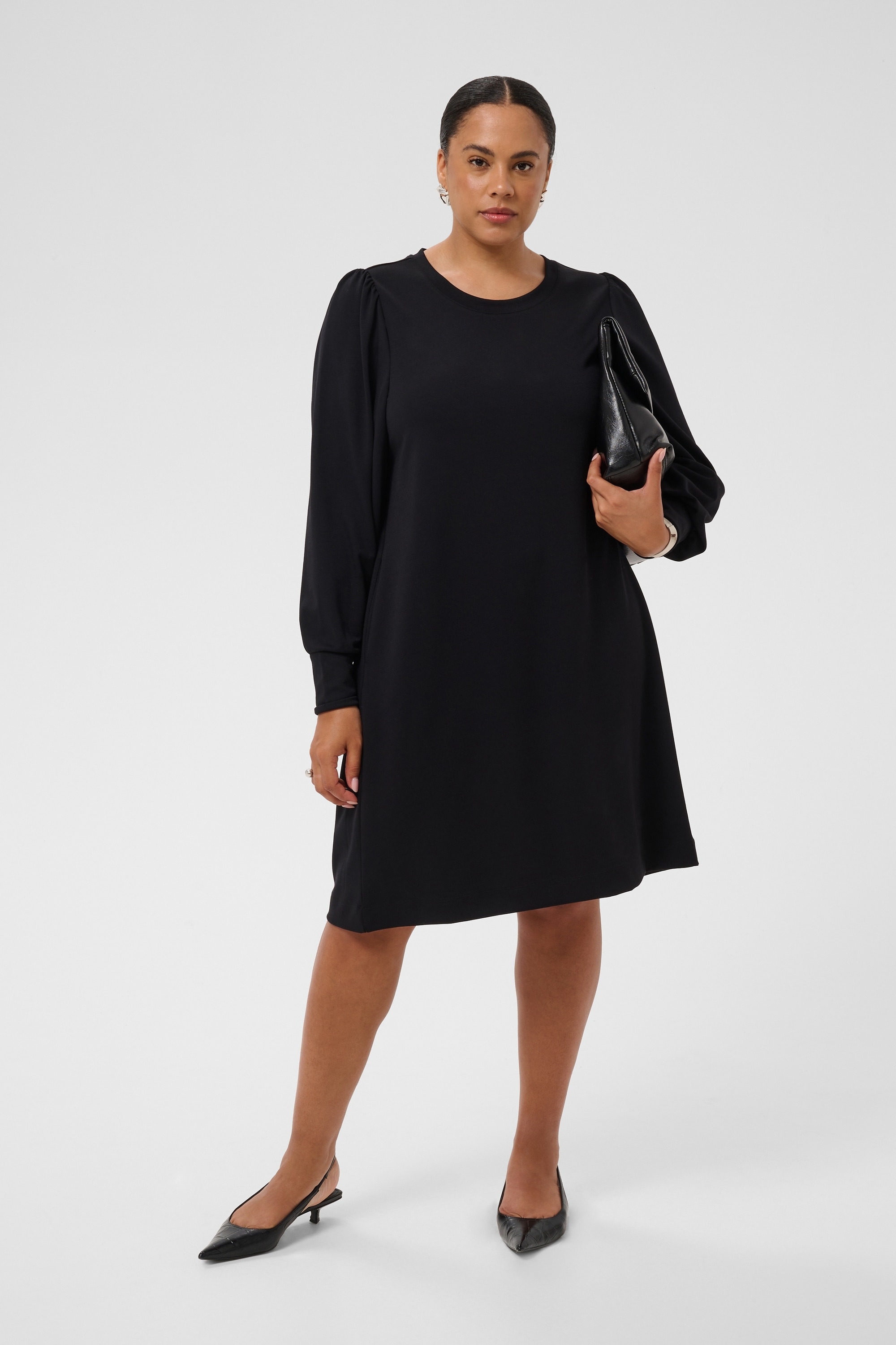 KAFFE Curve Jerseykleid »Damen Jerseykleid KCannia«