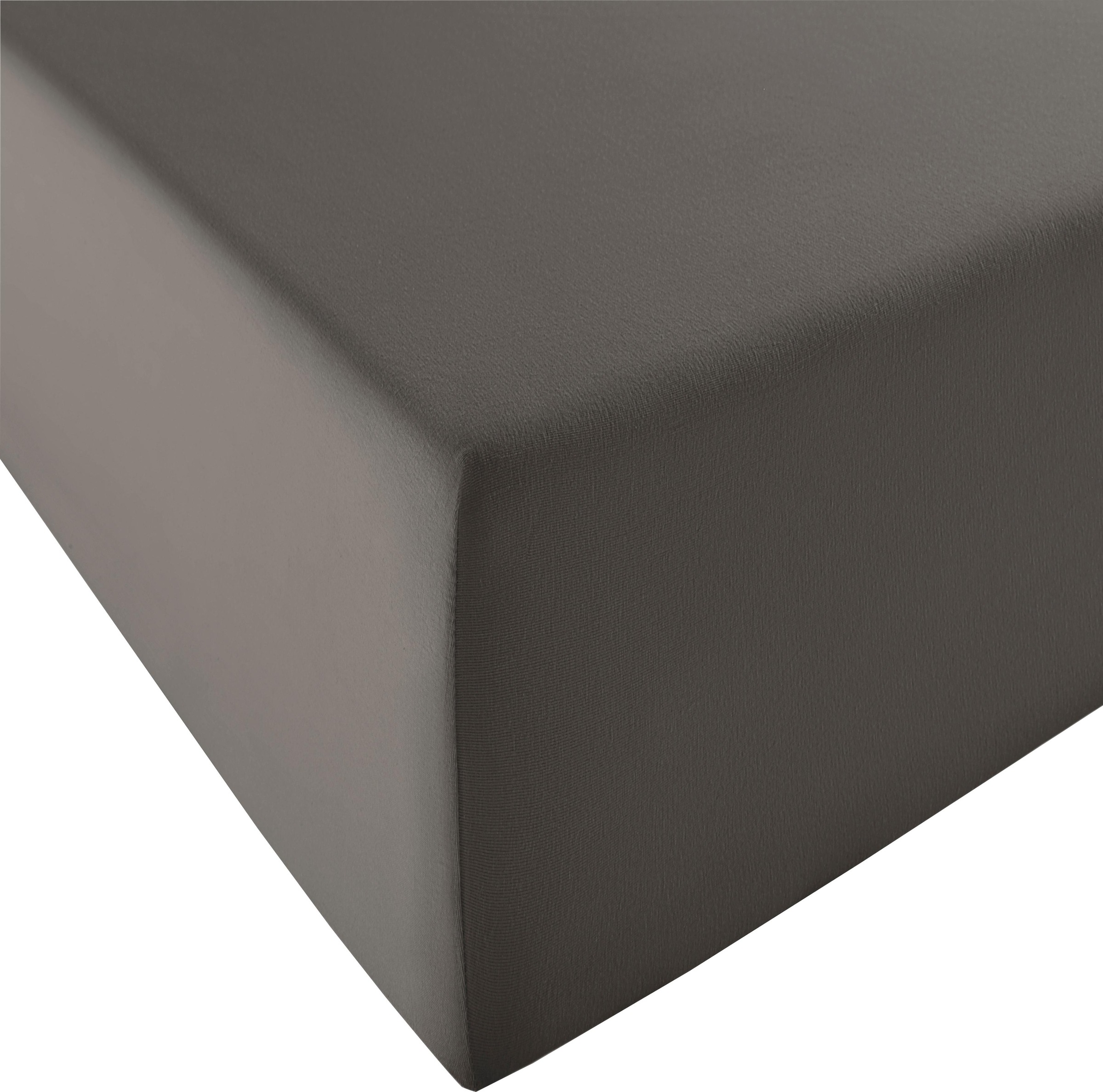 fleuresse Spannbettlaken »Comfort XL« Mako-Jersey, für Matratzen bis 40 cm Höhe, Bettlaken, Spannbetttuch