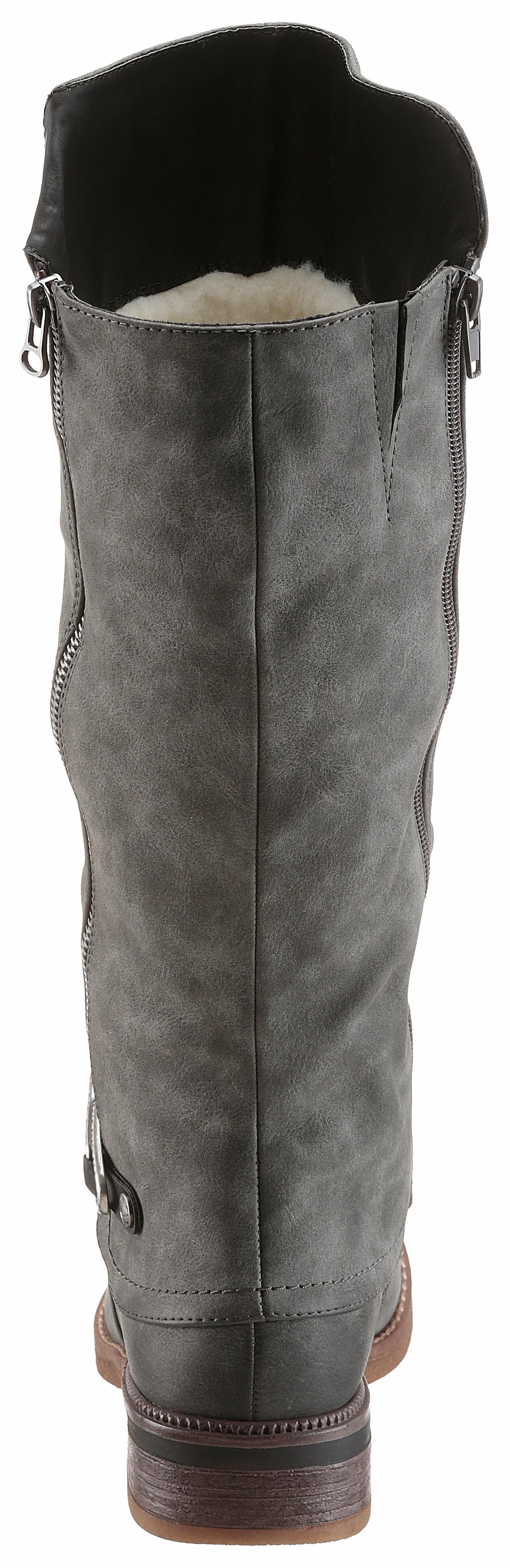 Rieker Winterstiefel, Langschaftstiefel, Warmfutter, mit Rieker TEX Membran