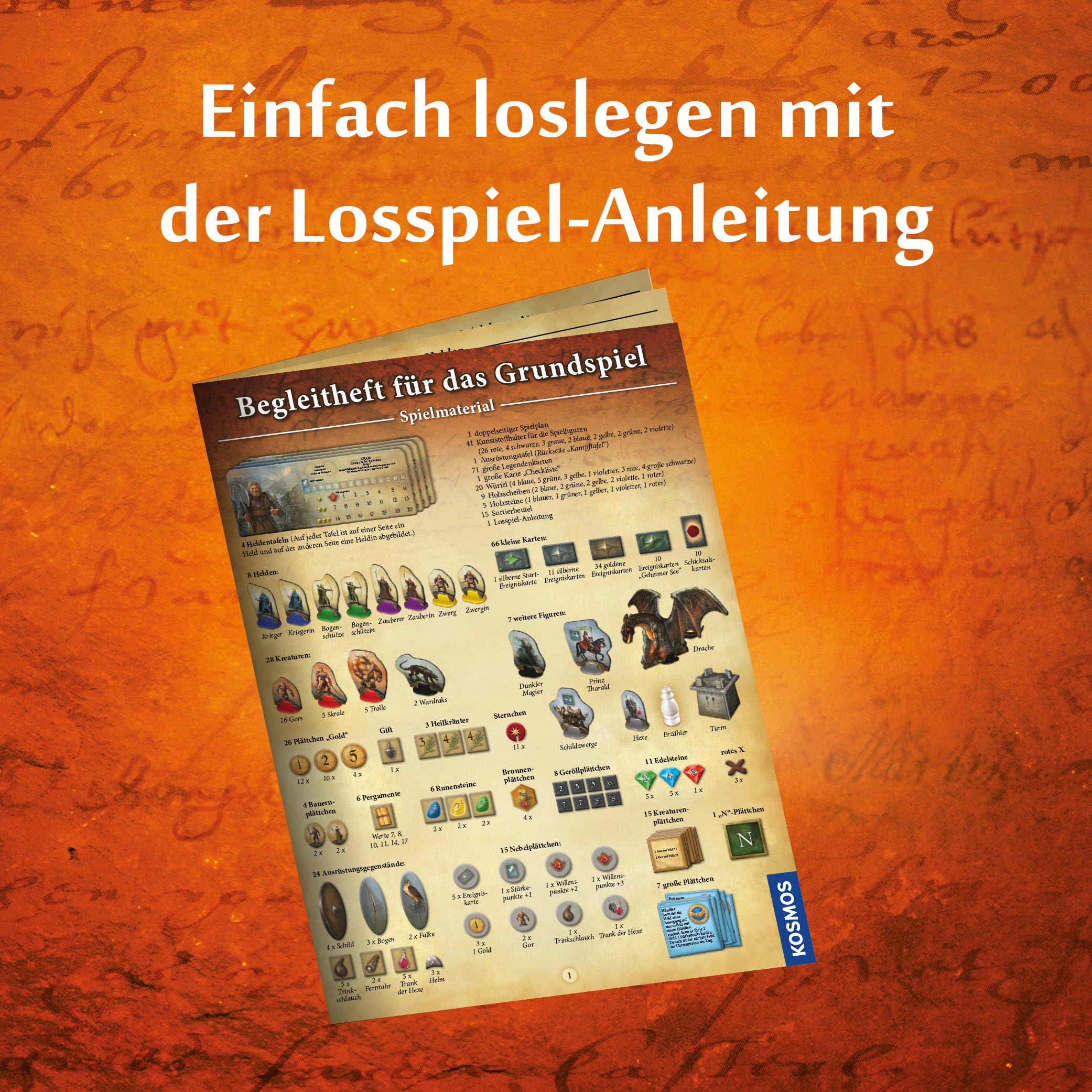 Kosmos Spiel »Die Legenden von Andor - Big Box«