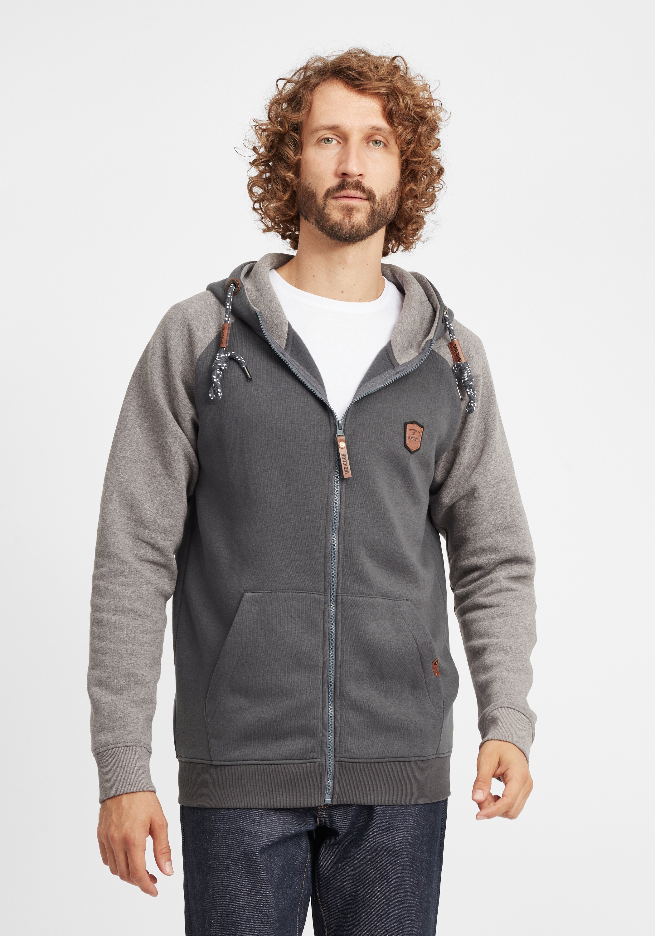 Indicode Kapuzensweatjacke »Kapuzensweatjacke IDTerence«