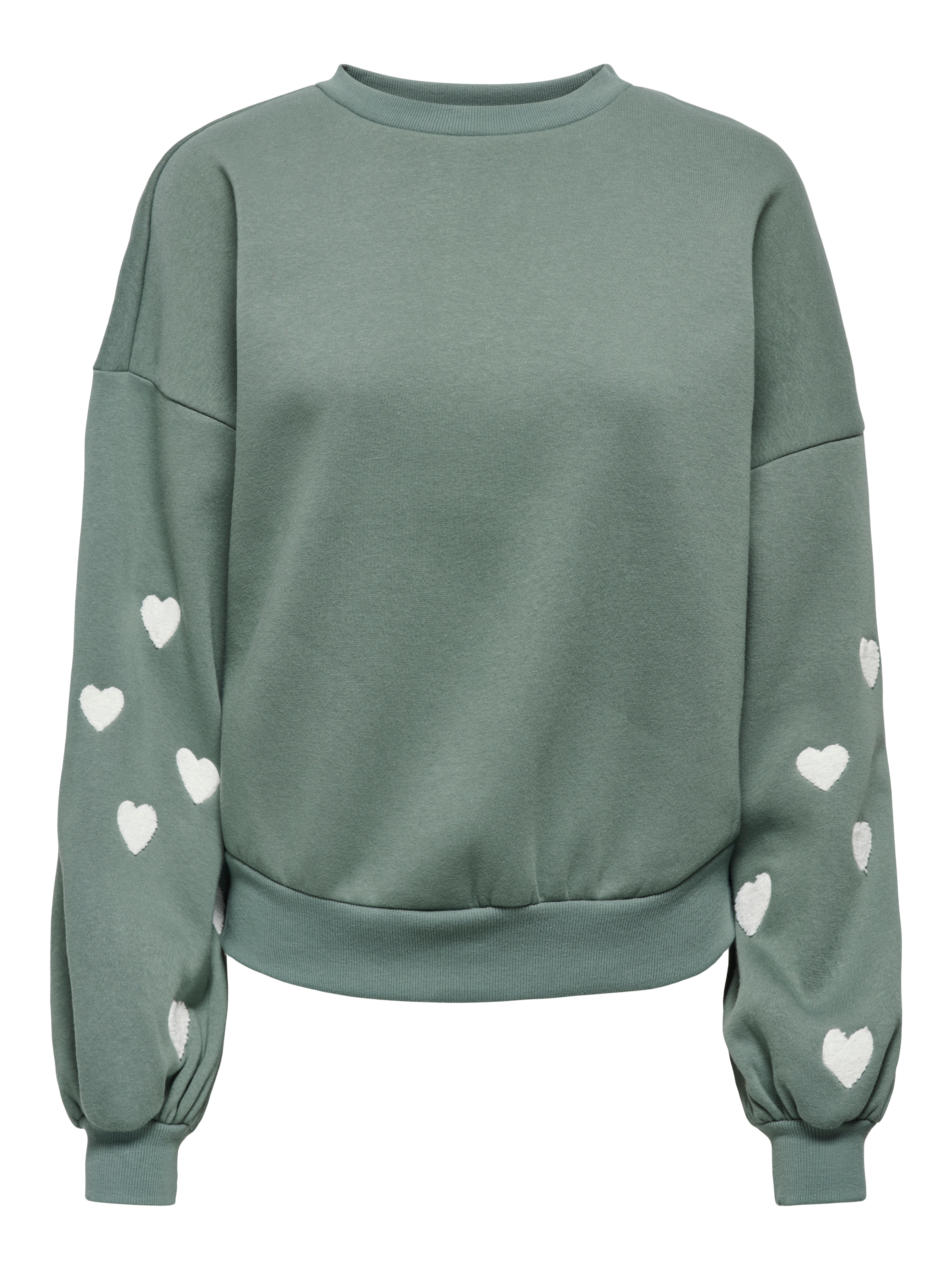 ONLY Sweatshirt »ONLMACY L/S O-NECK BOX CC SWT«, Baumwollmischung, regular fit
