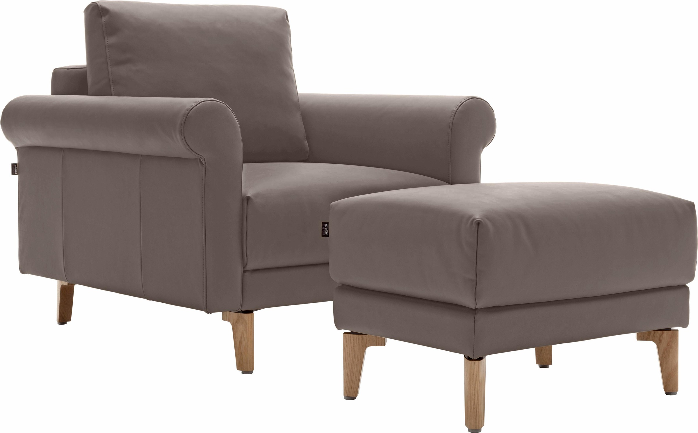 hülsta sofa Sessel »hs.450«, wahlweise in Stoff oder Leder, im modernen Landhausstil