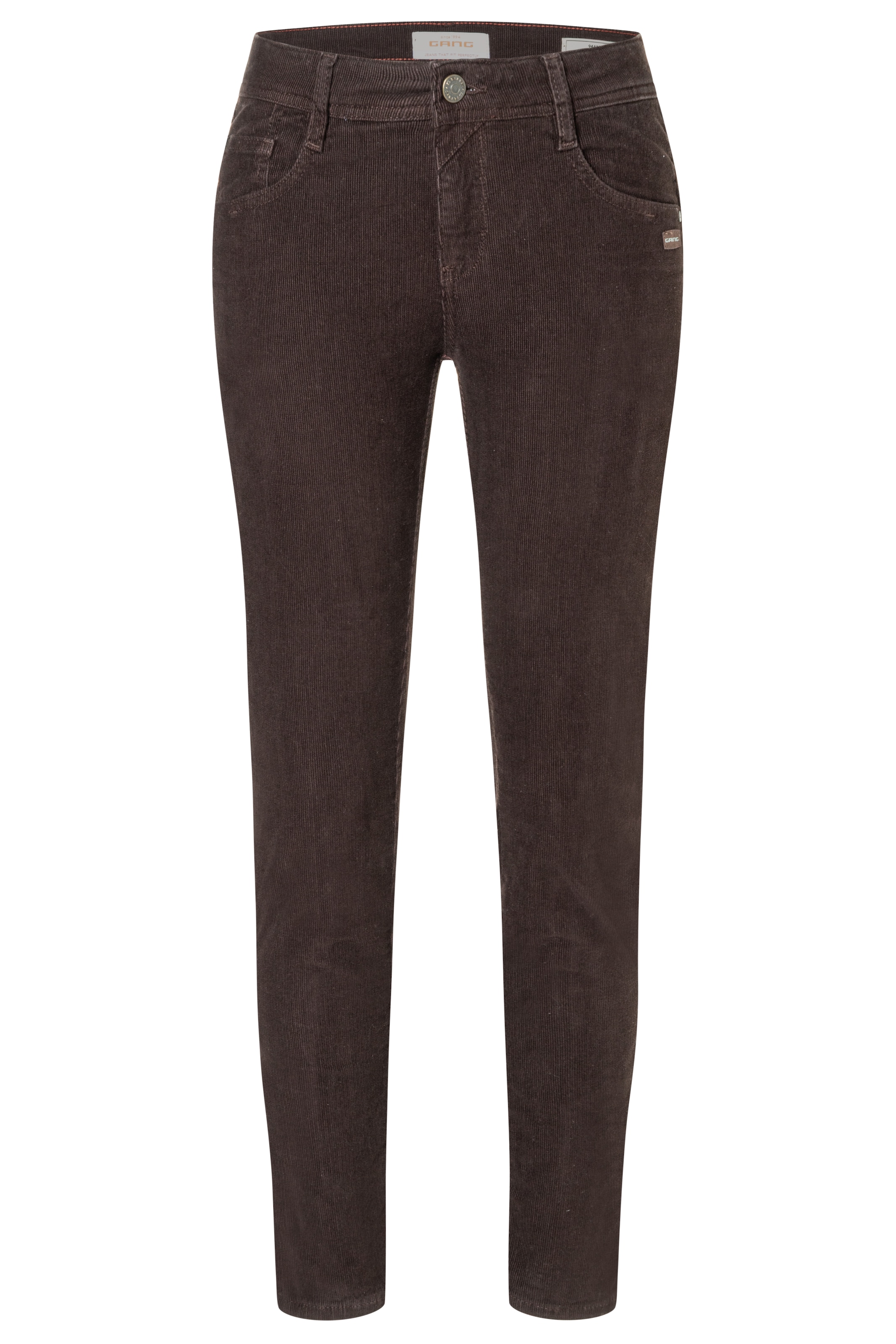 GANG Cordhose »94AMELIE«  mit doppelter Passe, Relaxed Fit
