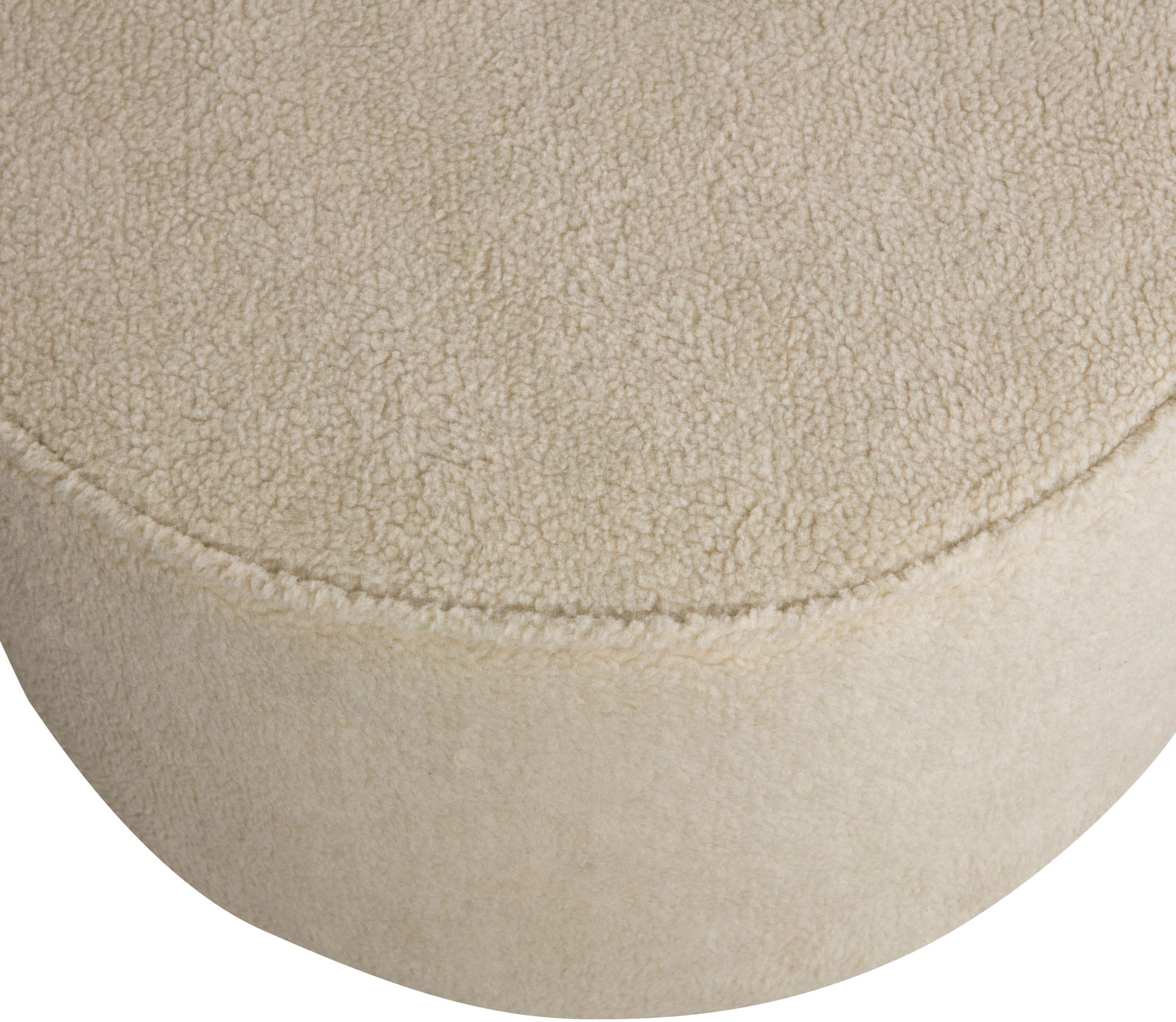 WOOOD Hocker »Sara« runde Form, vielseitig Einsetzbar, H 36 cm x Ø 60 cm