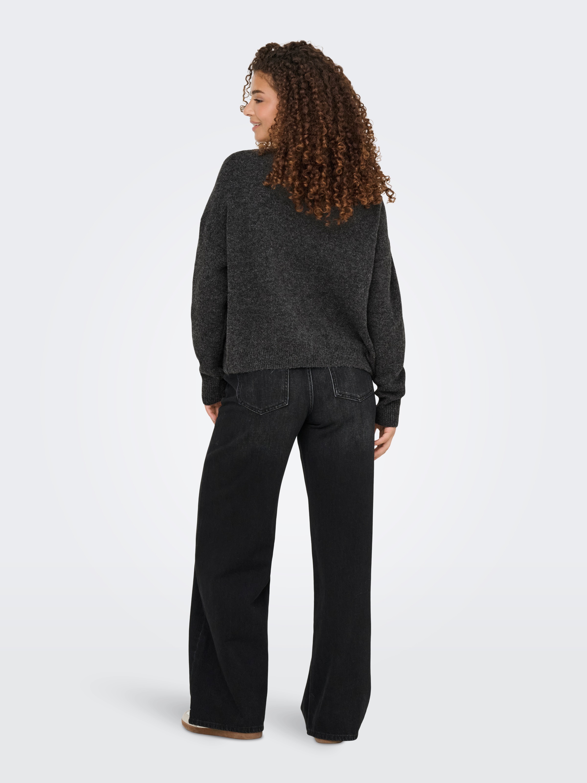 ONLY Strickpullover »ONLRENATA LS O-NECK BLING KNT«