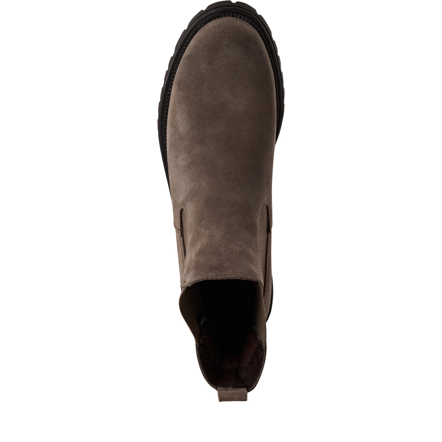 Tamaris Chelseaboots, Blockabsatz, Businessschuh, Schlupfboots mit Stretcheinsätzen