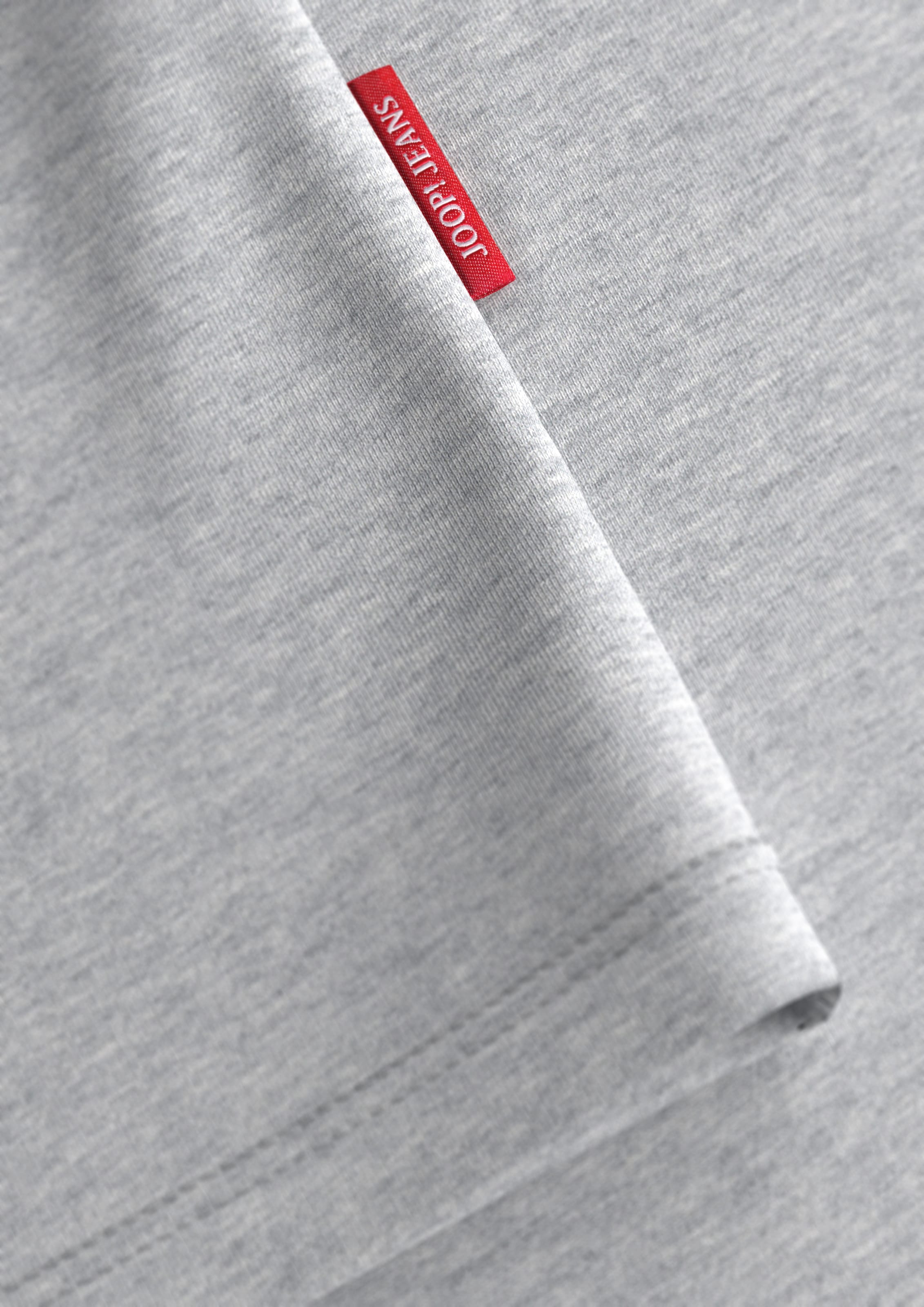 Joop Jeans Kurzarmshirt »Alphis«, Mit Ton-in Ton Logoprint
