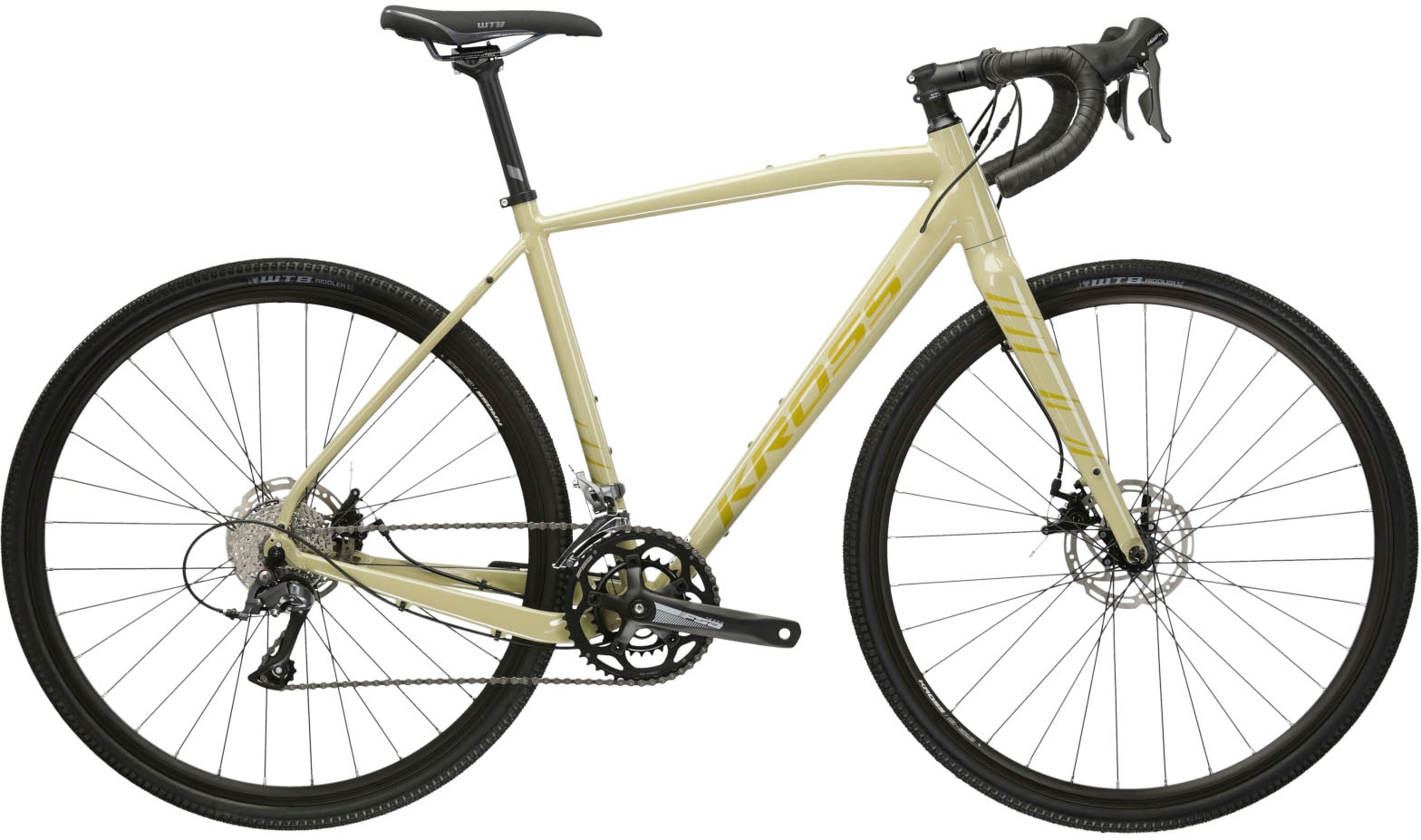 Kross Gravelbike »Gravelbike Esker 1.0« 16 Gang Kettenschaltung in beige, Größe 28 Zoll (71,12 cm) hinten: 28 Zoll (71,12 cm)