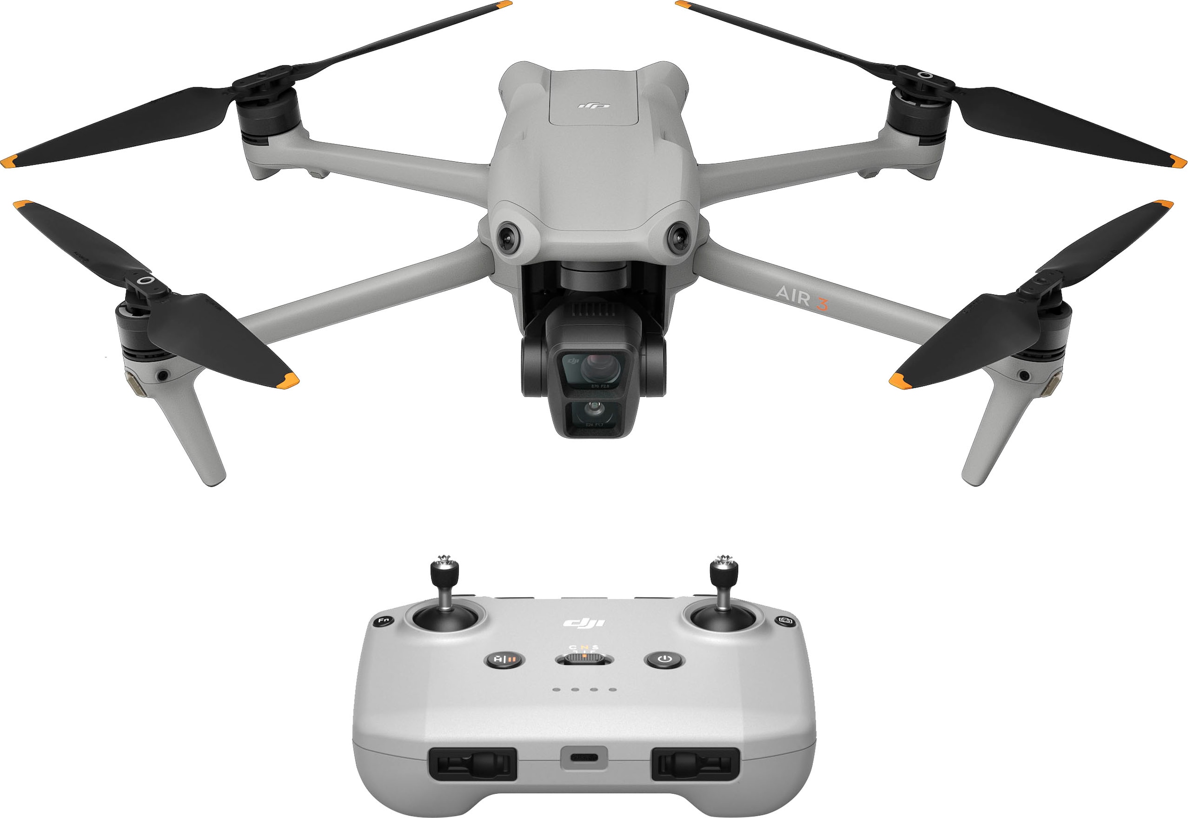 DJI Drohne »Air 3 (DJI RC-N2)«, (DJI RC-N2 Fernsteuerung)