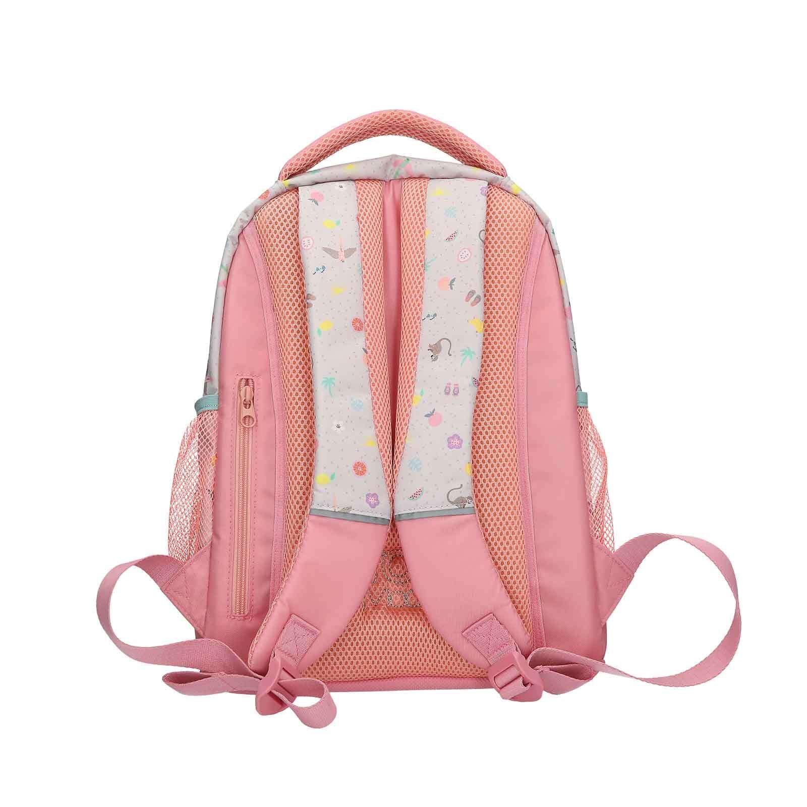 Depesche Rucksack »Schulrucksack SUMMER FEELING TOPModel 23 x 34 x 43 cm rosa«