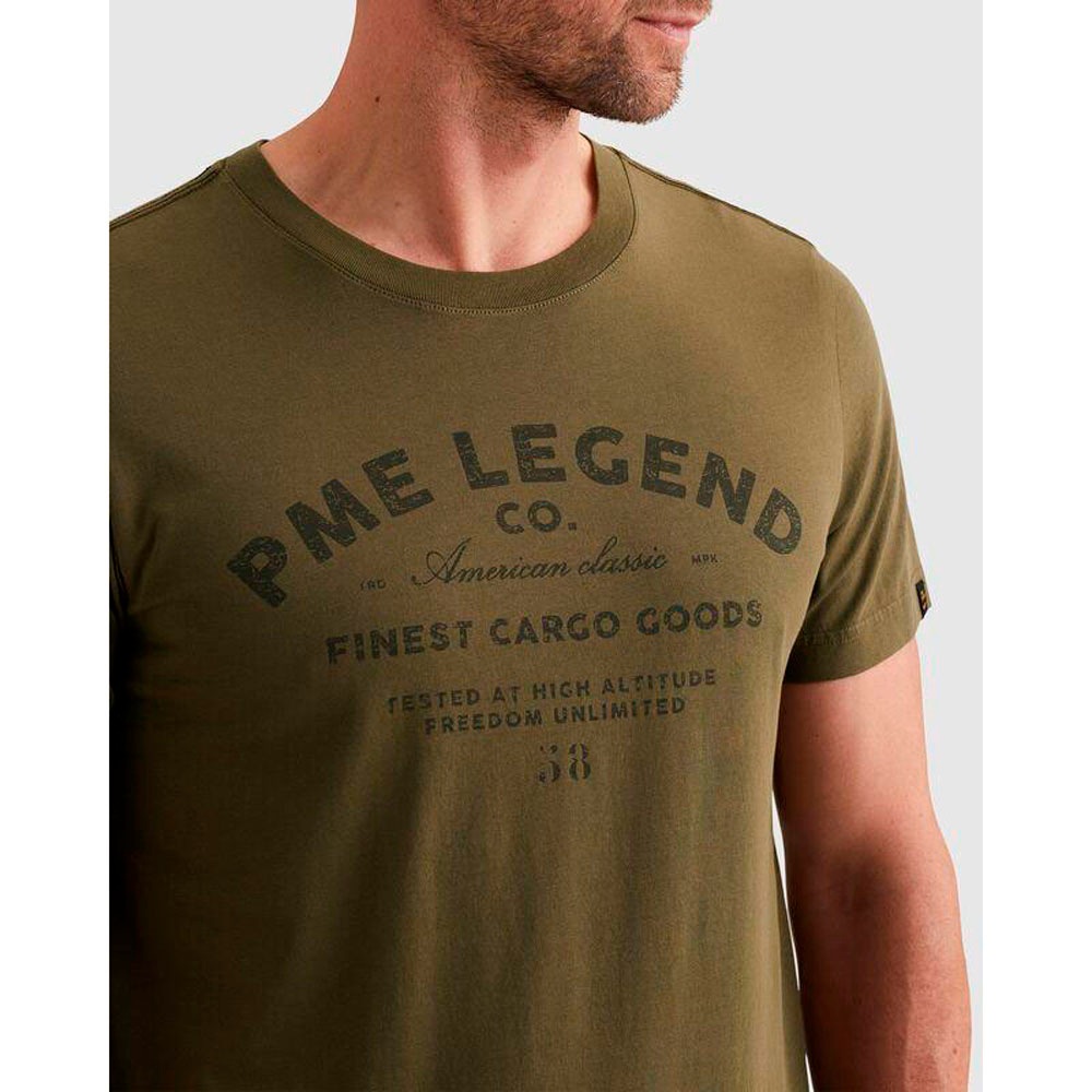 PME LEGEND T-Shirt »Short Sleeve Play Single Jersey Graphic« aus reiner Baumwolle, Rundhals