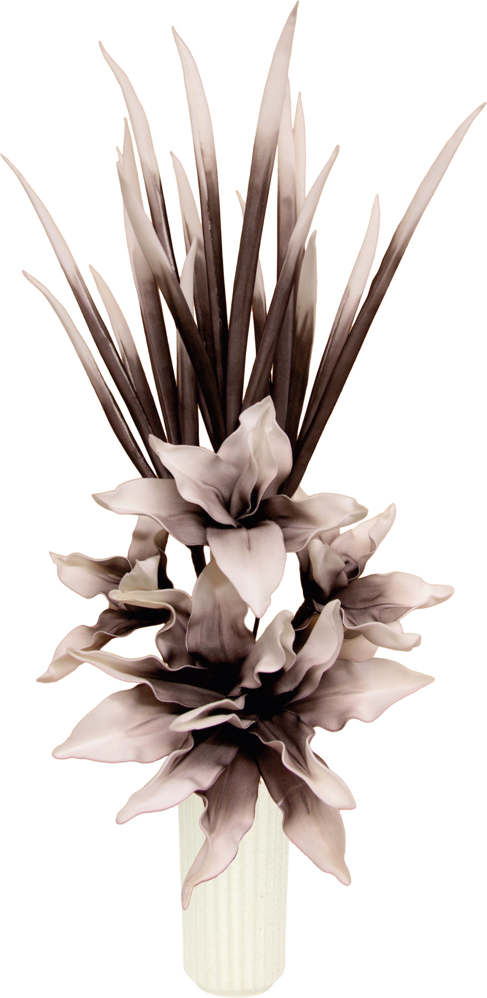 I.GE.A. Kunstblume »Soft-Blumenarrangement«, Keramikvase