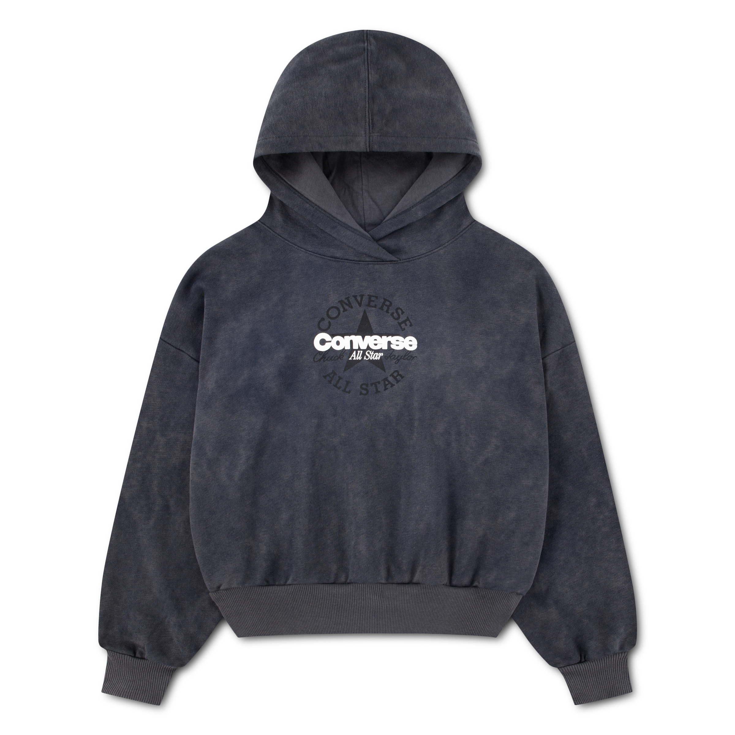 Converse Kapuzensweatshirt »CNVG PRINTED WASH RELAXED HOOD«, für Kinder, mit Kapuze, aus Baumwolle und Polyester
