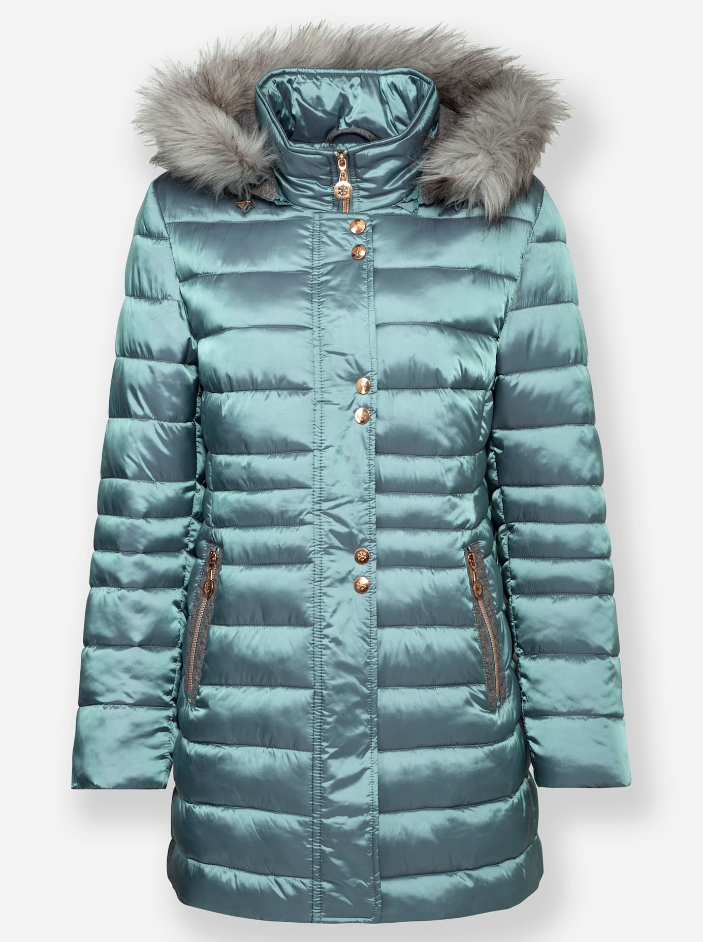 Inspirationen Steppjacke, mit Kapuze