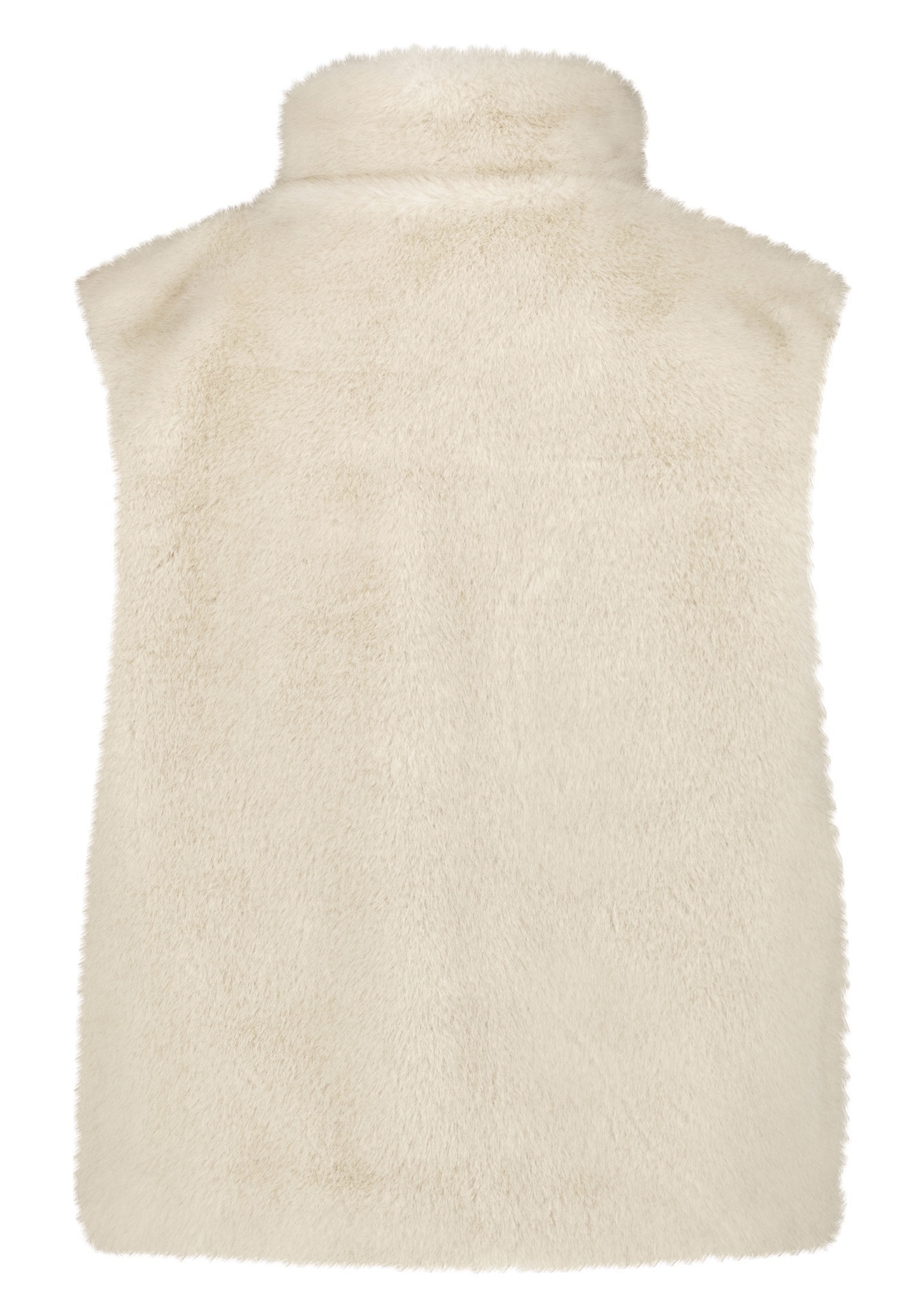 Zero Plüschweste »Fake Fur-Weste mit hohem Kragen«