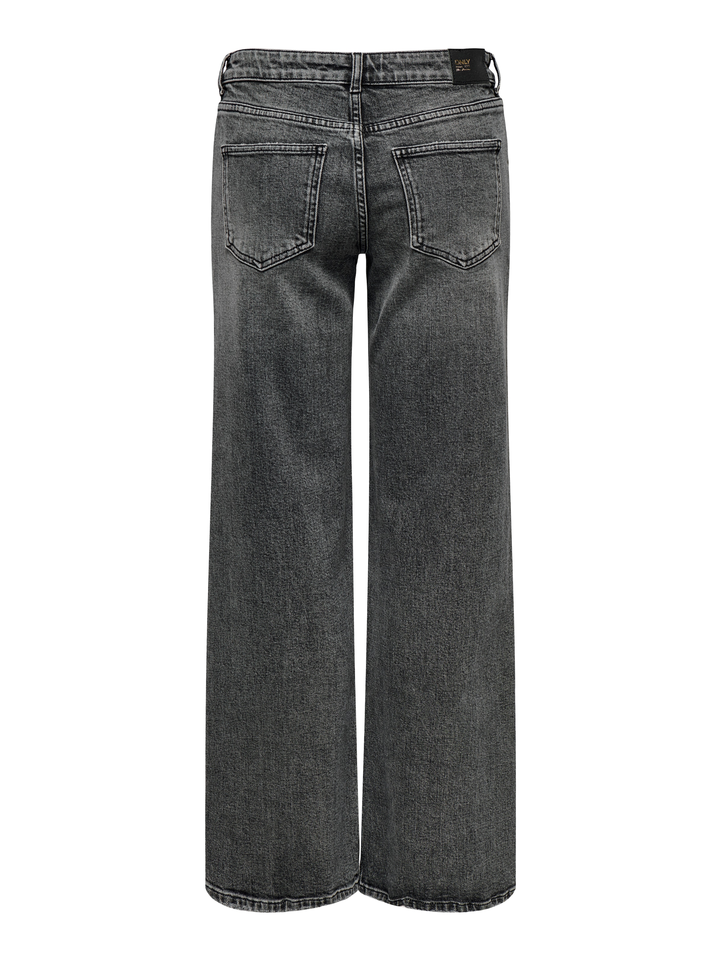 ONLY Low-rise-Jeans »ONLJUICY LW WIDE DNM DOT890 NOOS« Baumwollmischung