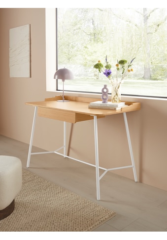 Schreibtisch »Sanja«, nachhaltig mit Bambus Tischplatte